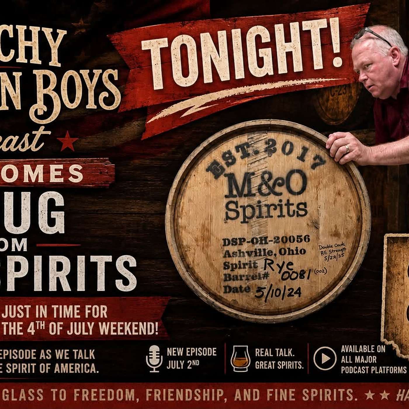 Doug McLaughlin Master Distiller Inside M And O Spirits: Long Ferments And Double Oak Flavor episode artwork