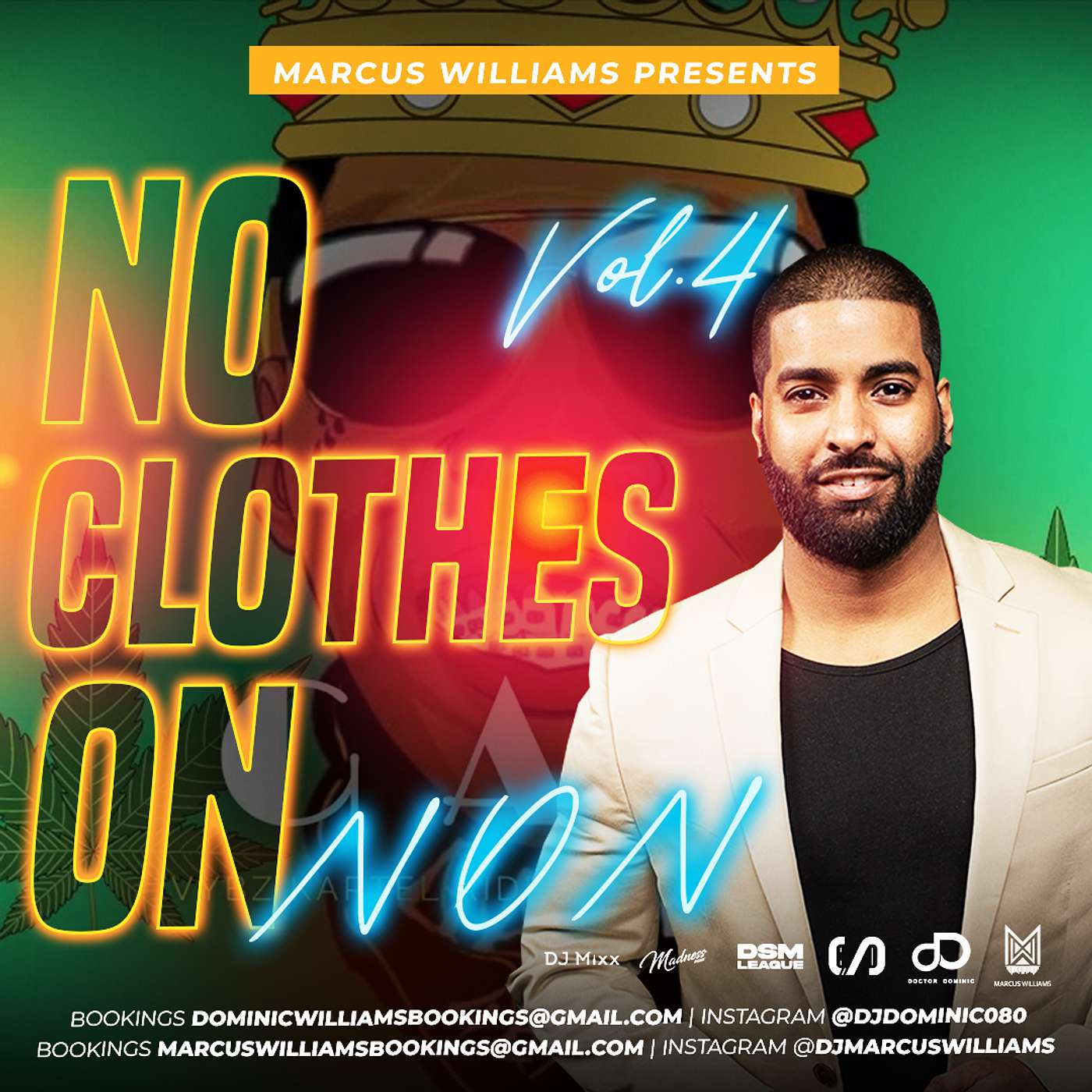 No Clothes On Vol. 4 (Straight Kartel For The Ladies) - Varioius Artists Mixed By Marcus Williams