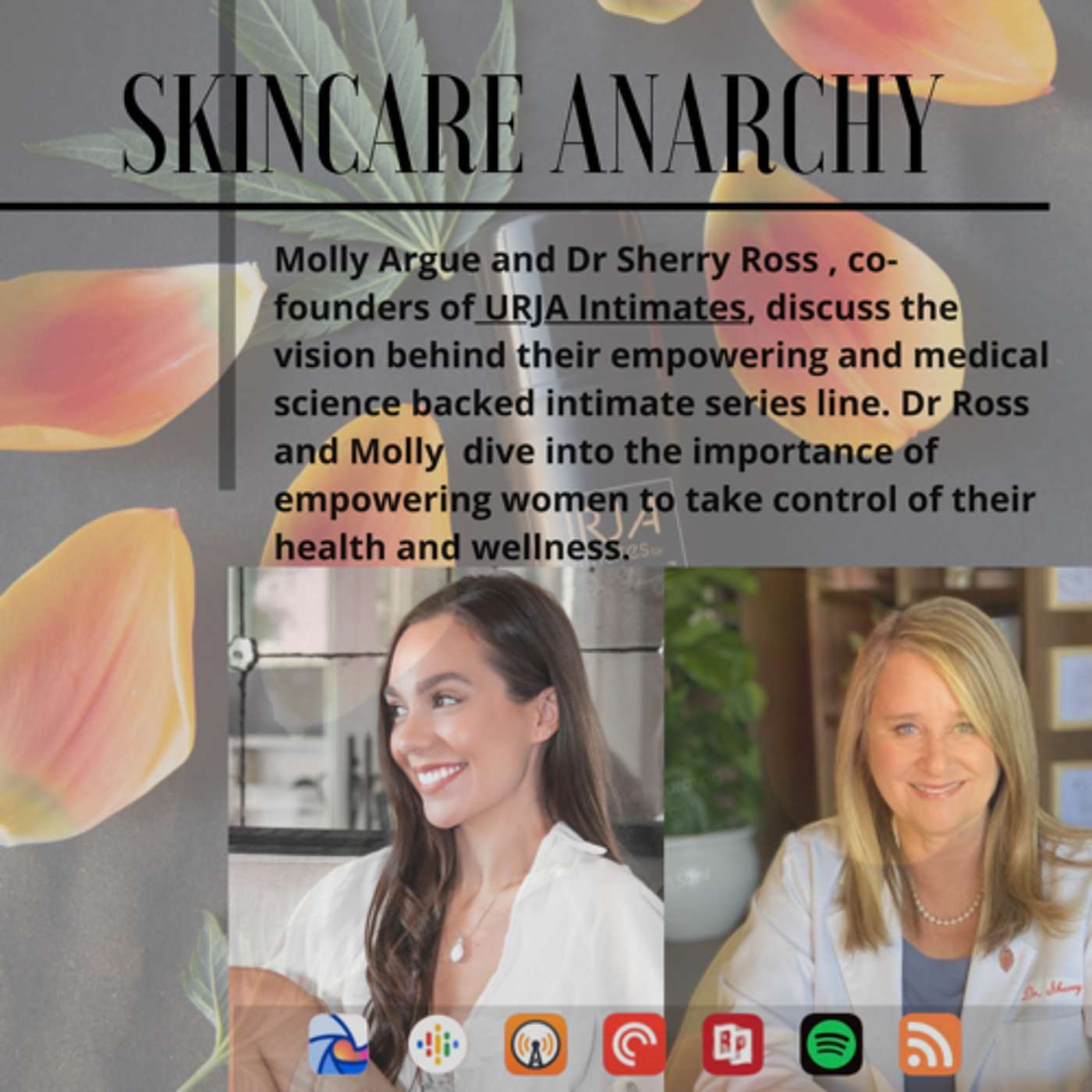 Molly Argue and Dr Sherry Ross, Co-founders of URJA Intimates