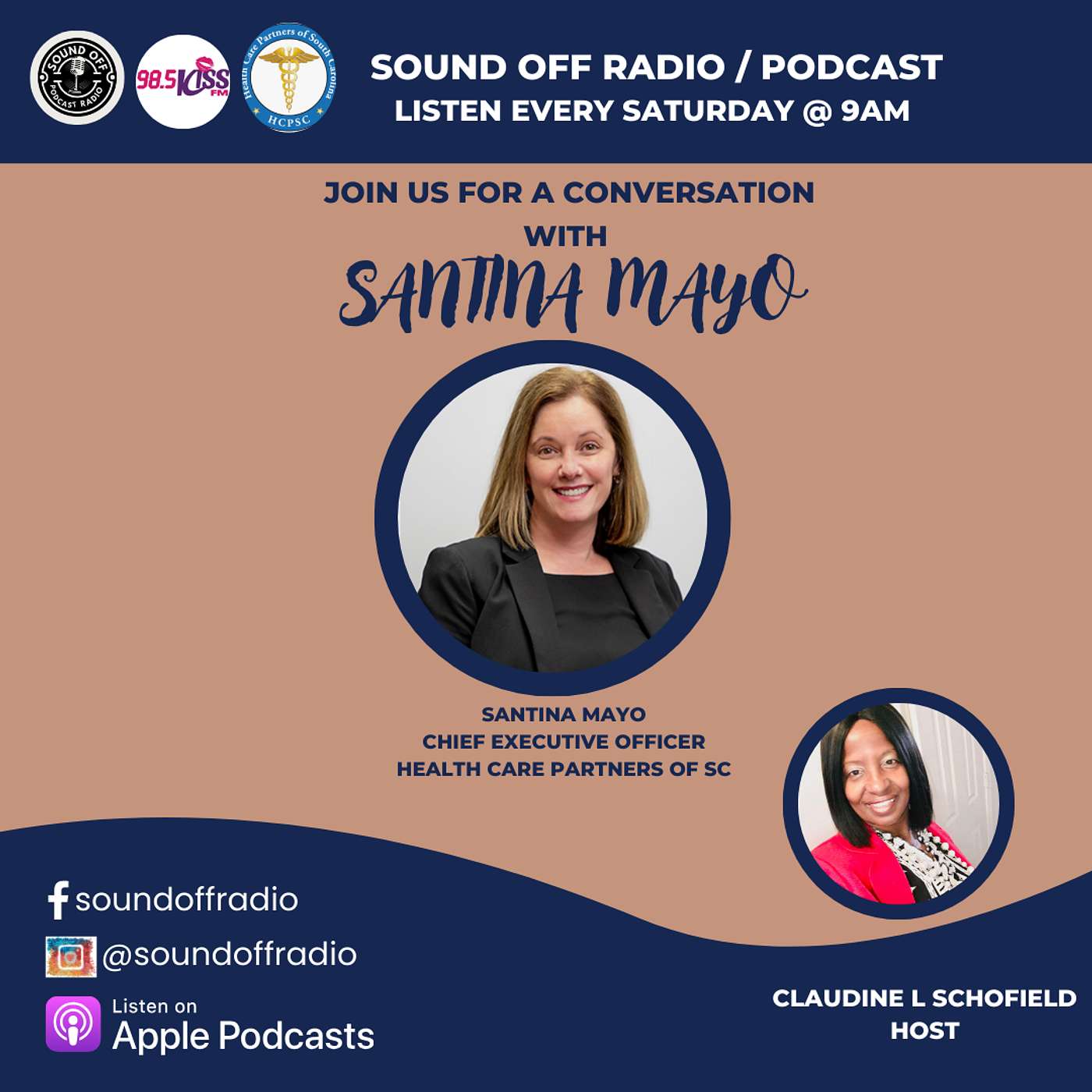 Join us for a Conversation with Santina Mayo, CEO Health Care Partners of SC