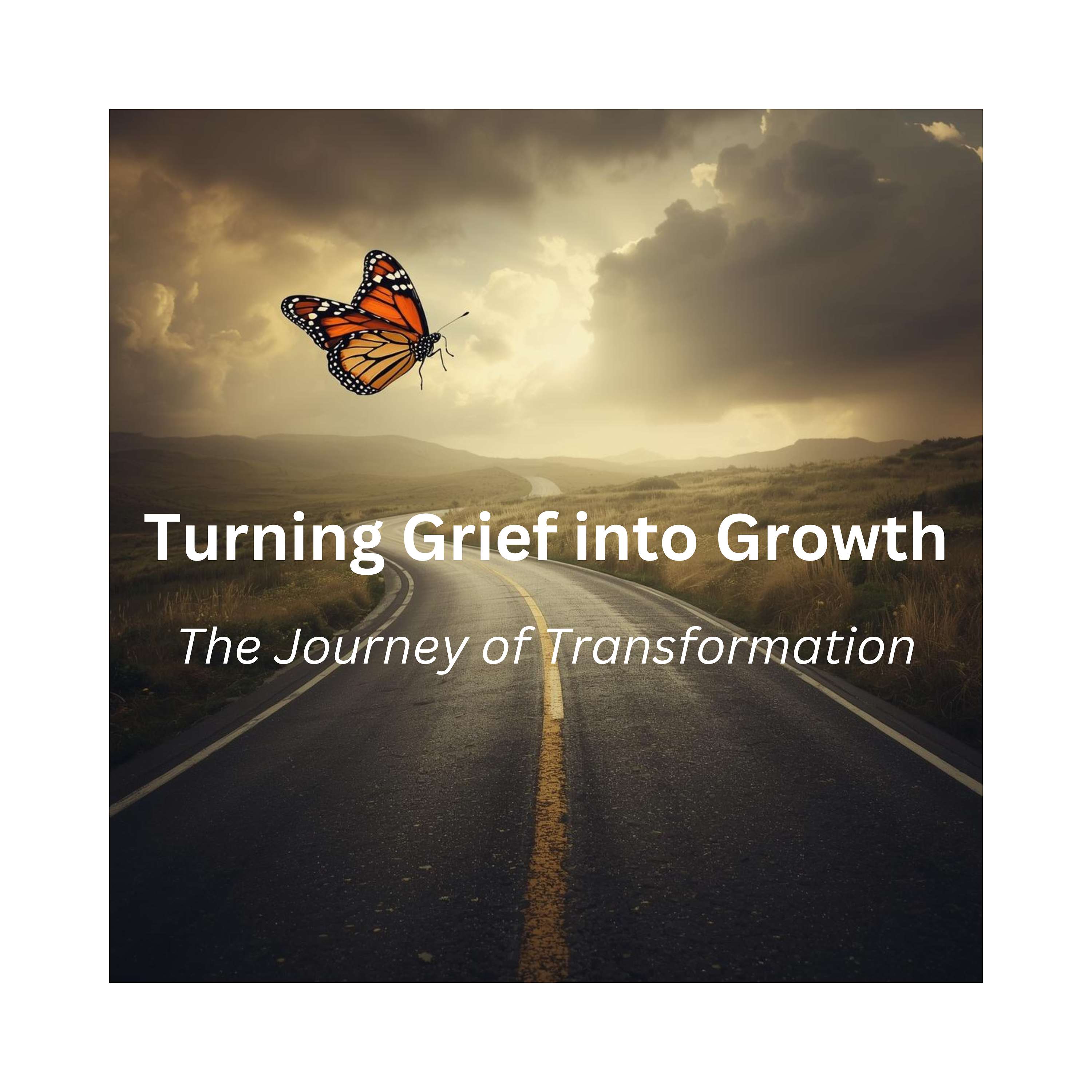 Turning Grief into Growth: The Journey of Transformation Artwork