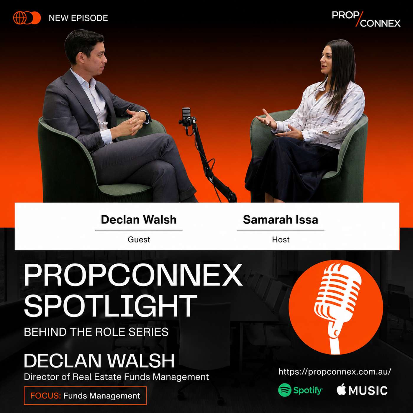 Declan Walsh, QIC | Behind The Role | PropConnex Spotlight episode artwork
