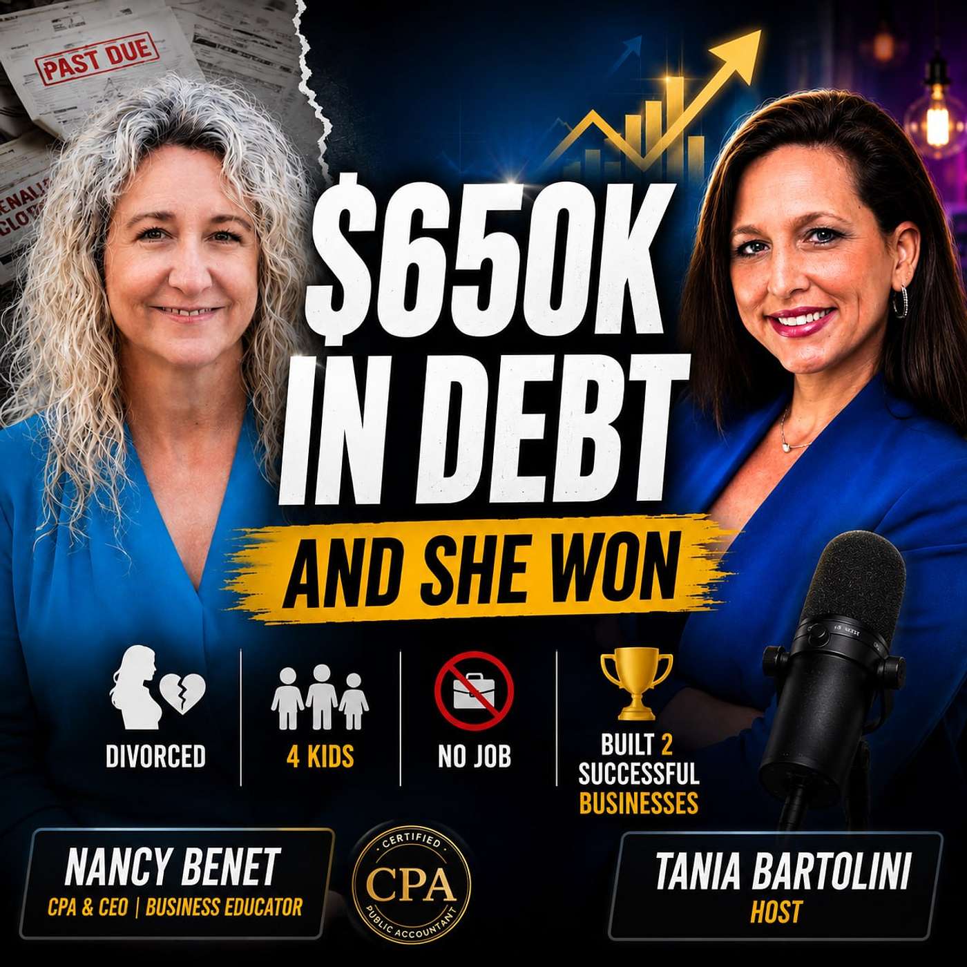 From Debt to CEO Success Nancy Benet on Business Mindset & Growth episode artwork