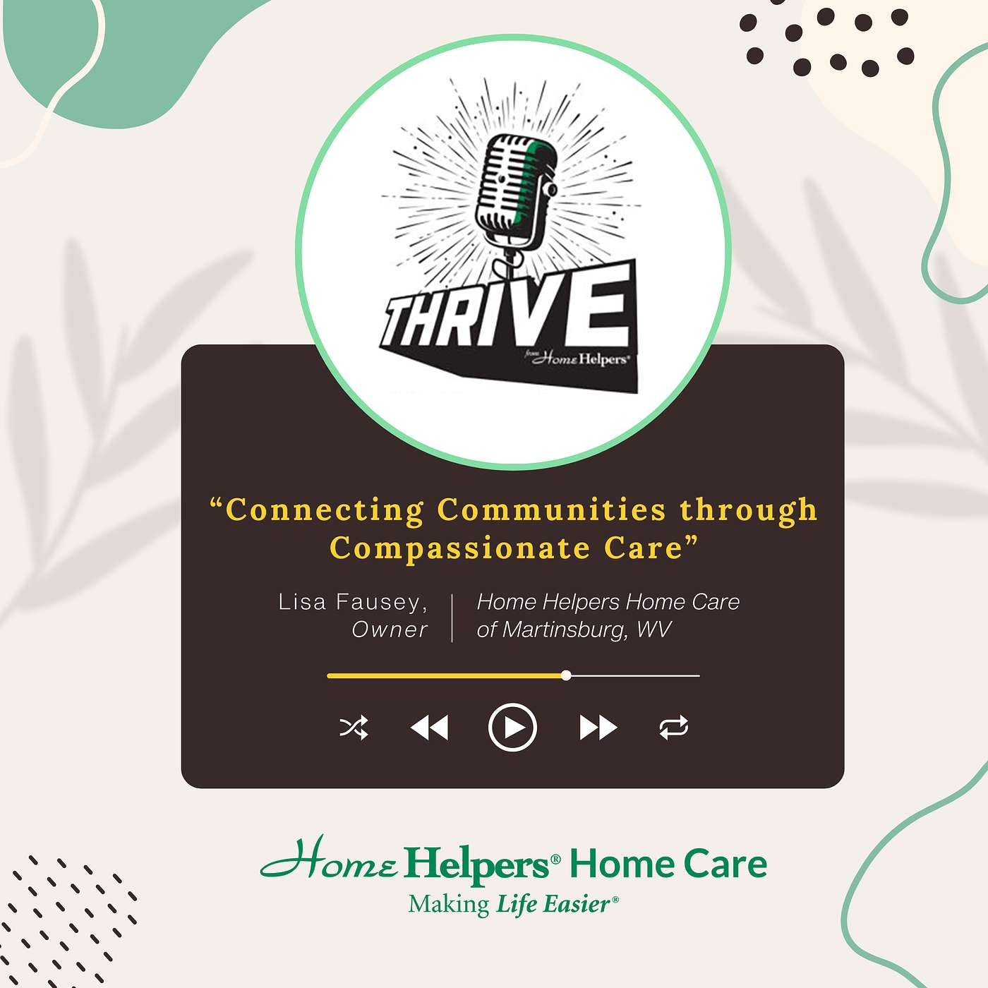 Thrive - Connecting Communities through Compassionate Care episode artwork