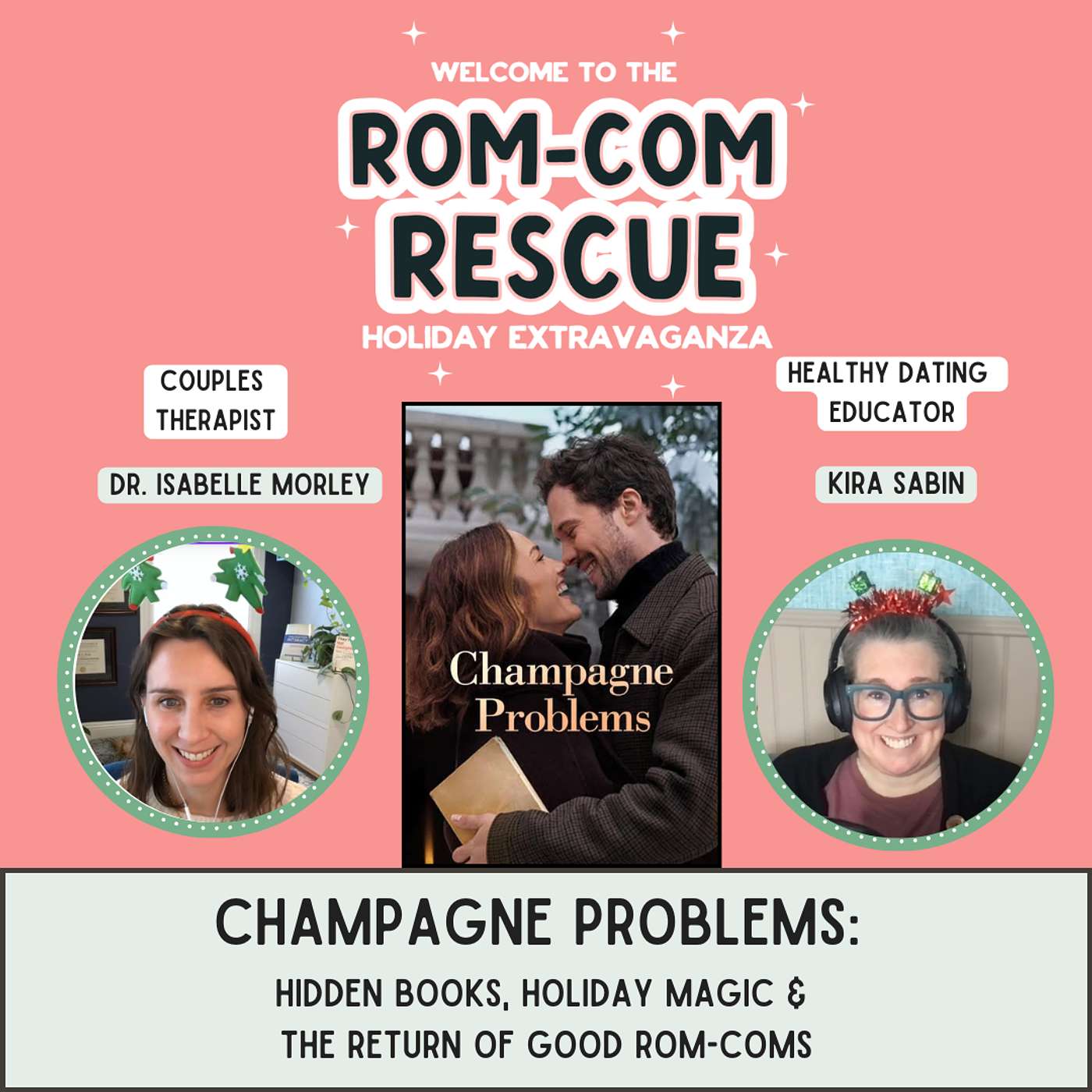 Champagne Problems: Hidden Books, Holiday Magic & the Return of Good Rom-Coms Champagne Problems: Hidden Books, Holiday Magic & the Return of Good Rom-Coms