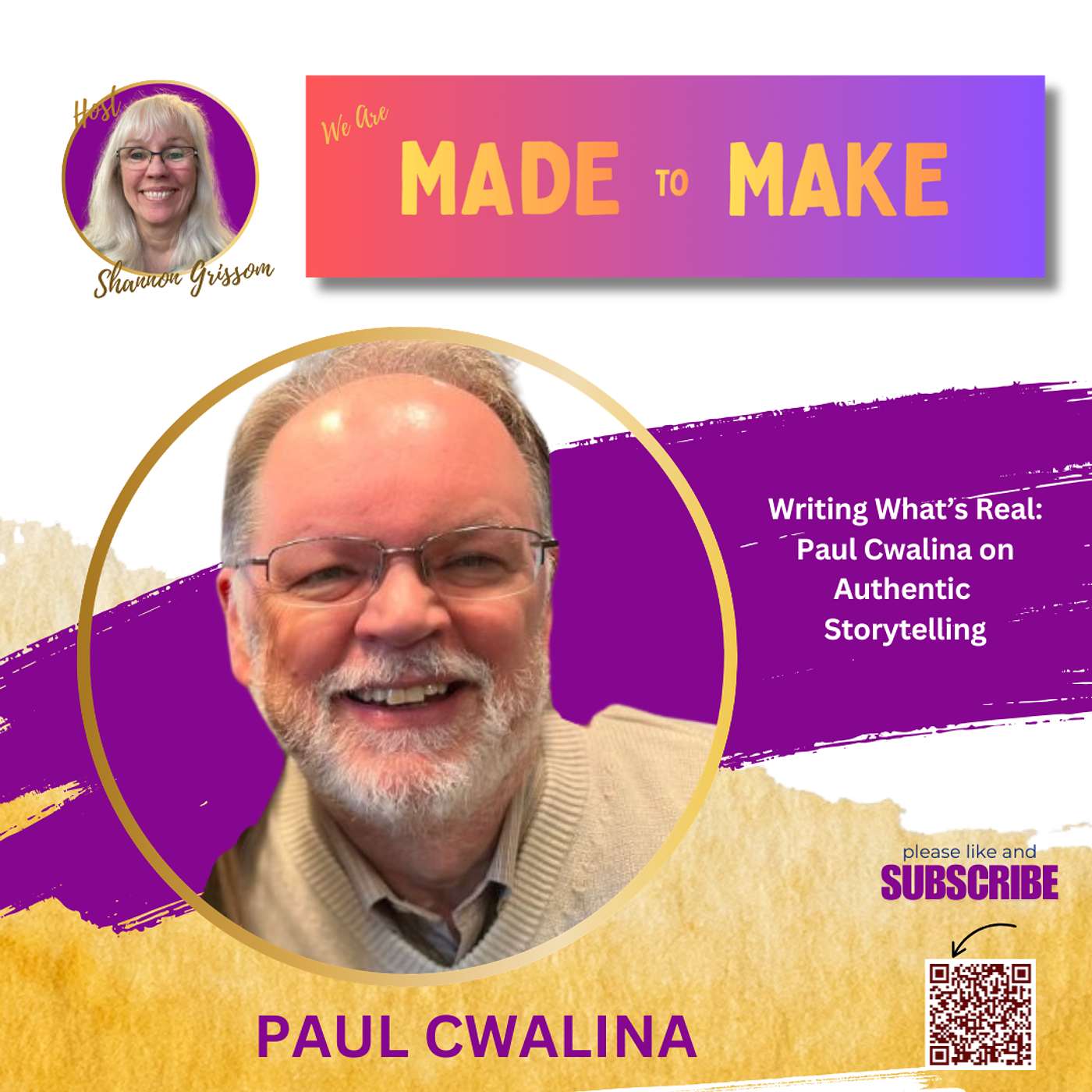 Writing What’s Real: Paul Cwalina on Authentic Storytelling episode artwork