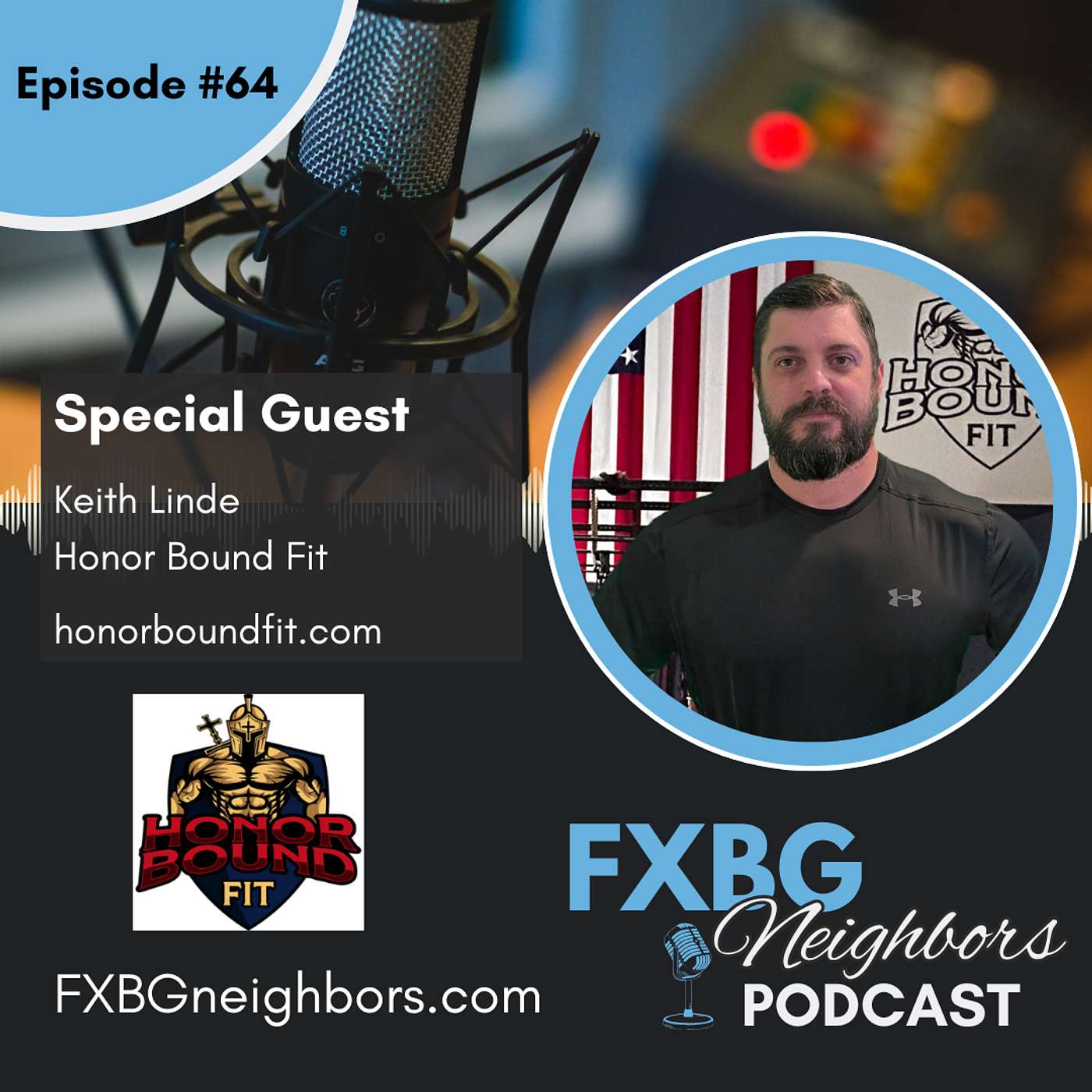 EP #64 Strength Beyond the Gym: Honor Bound Fit's Mission episode artwork