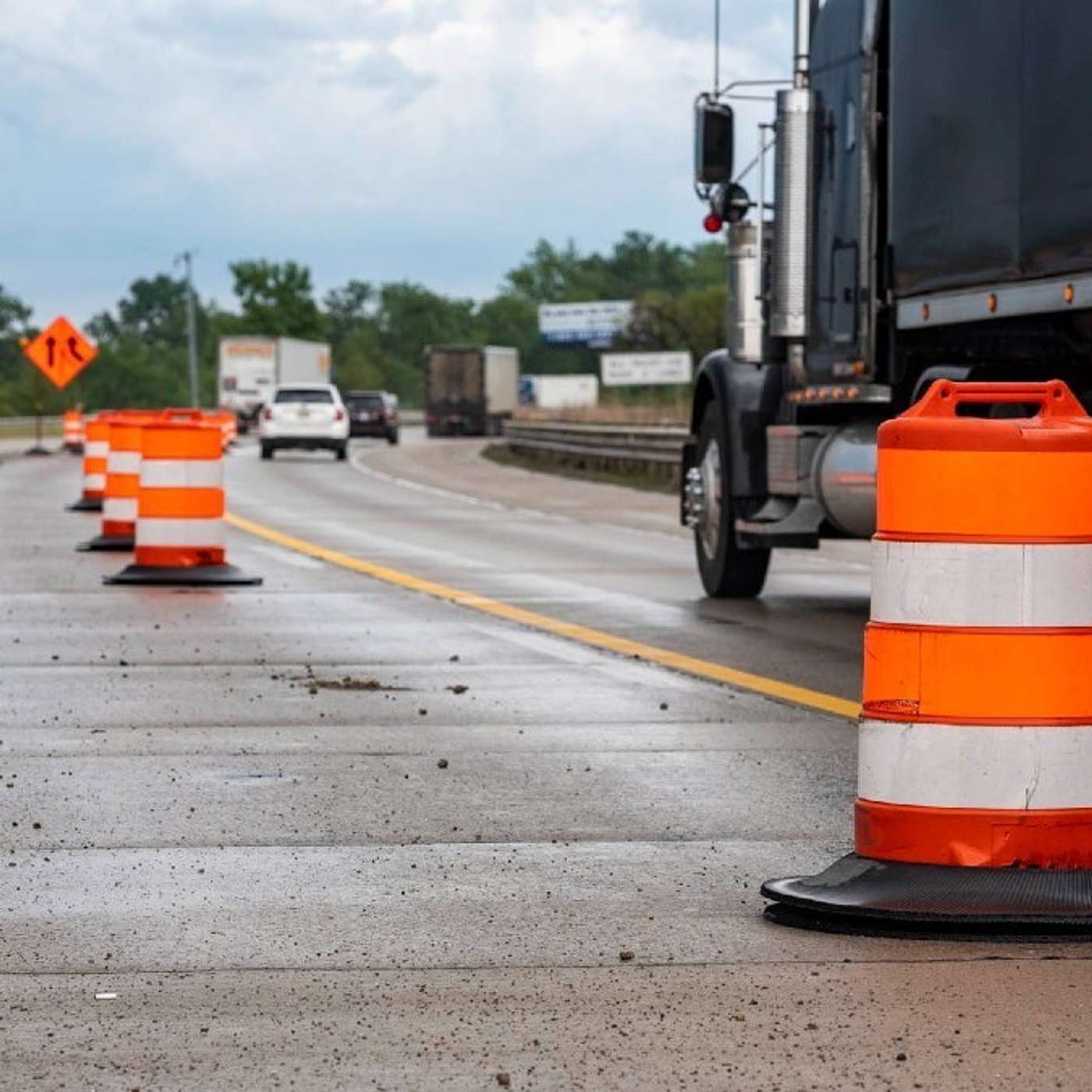 Increased enforcement targets trucks in work zones