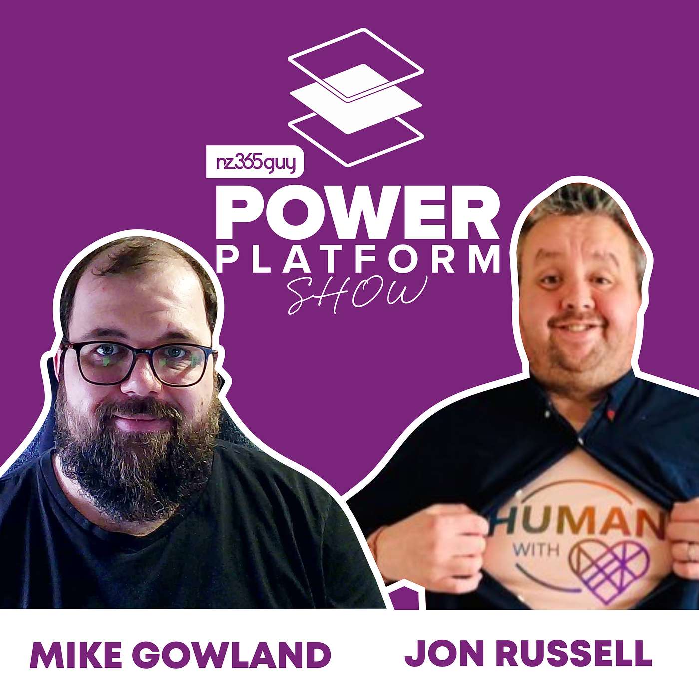 Crafting a Digital Future with Personal Stories and Advanced AI with Jon Russell and Mike Gowland - podcast episode cover