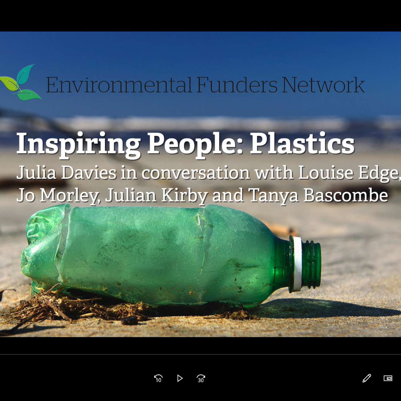 Inspiring People: Plastics, with Julia Davies, Louise Edge, Jo Morley, Julian Kirby and Tanya Bascombe