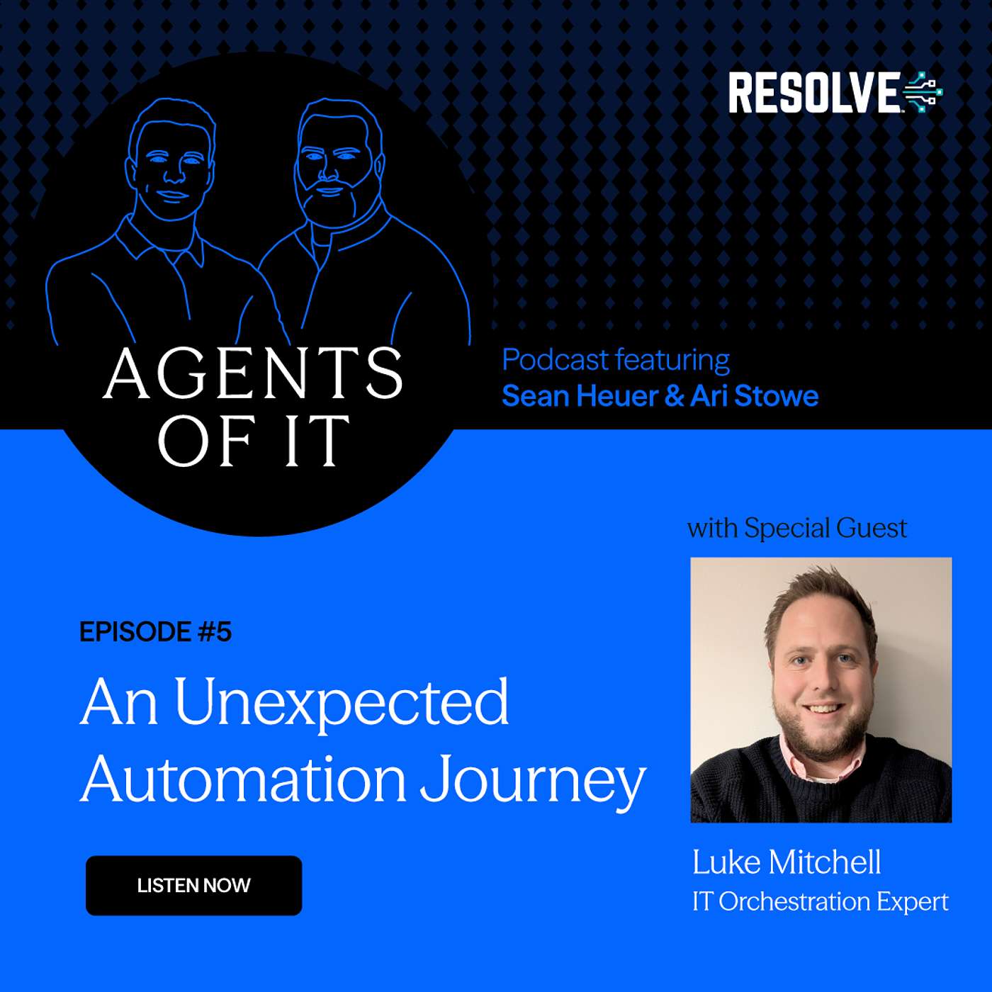 Agents of IT - Episode 05 - Luke Mitchell: An Unexpected Automation Journey Agents of IT - Episode 05 - Luke Mitchell: An Unexpected Automation Journey