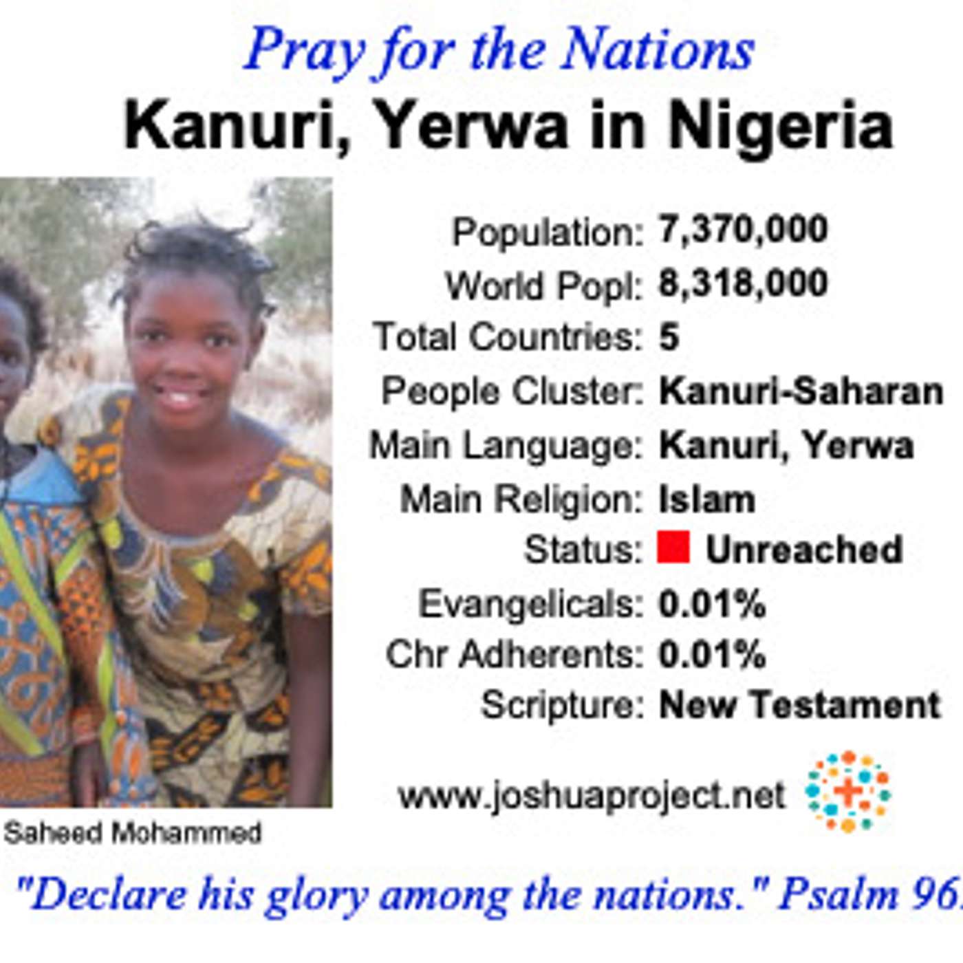 modlitby za NZES - Kanuri Yerwa v Nigerii episode artwork
