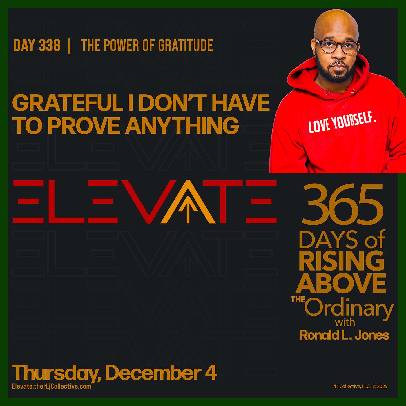 Day 338: Grateful I Don’t Have to Prove Anything