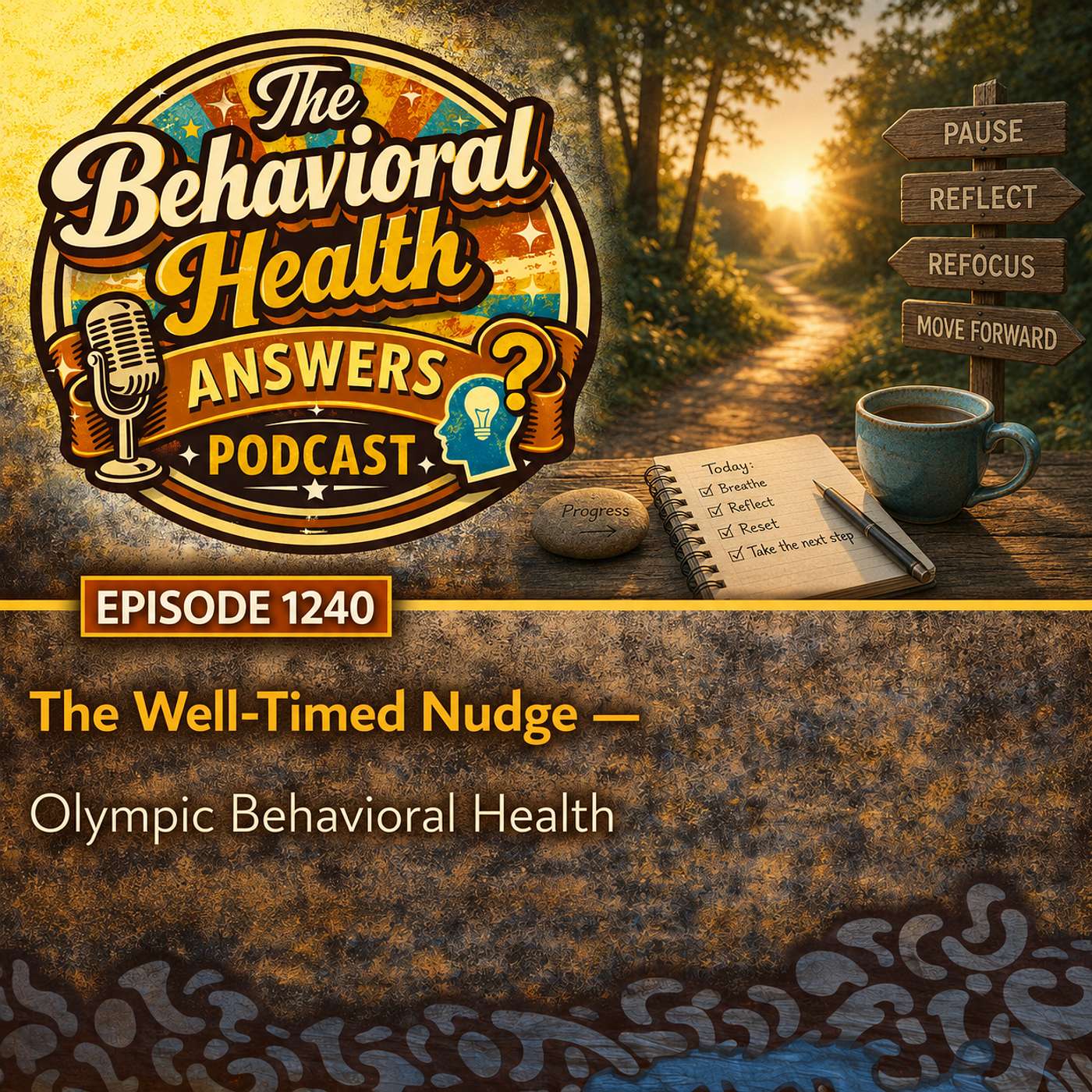 Episode 1240: The Well-Timed Nudge | Olympic Behavioral Health episode artwork
