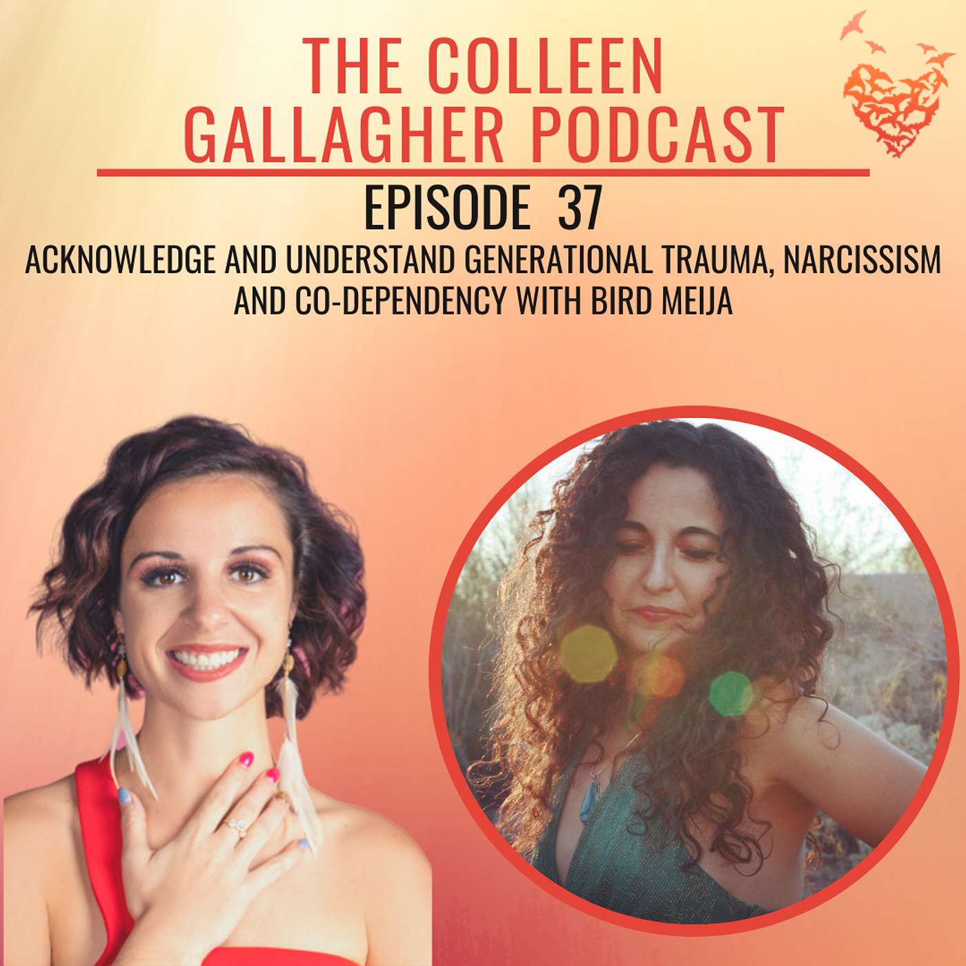Episode 38 - Acknowledge and Understand Generational Trauma, Narcissism and Co-Dependency with Bird Meija episode artwork