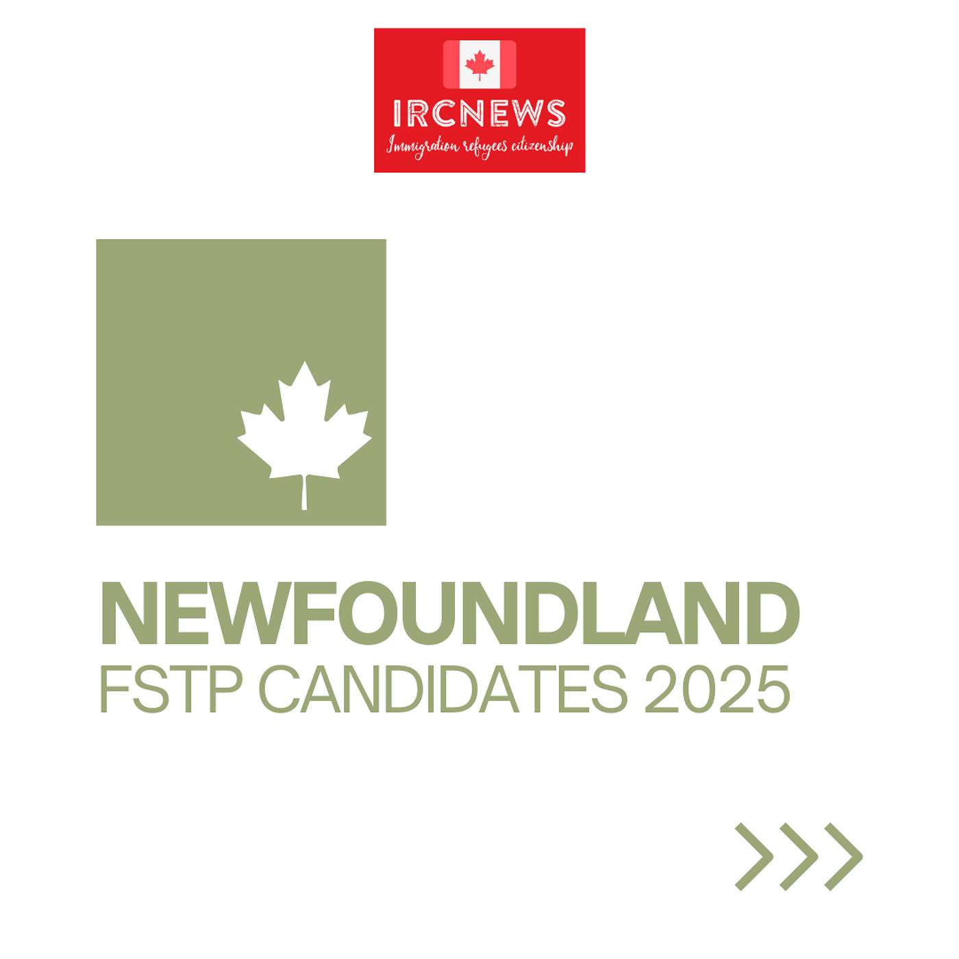 Canada Immigration Total FSTP Express Entry Candidate selection for the province of Newfoundland in 2025 episode artwork