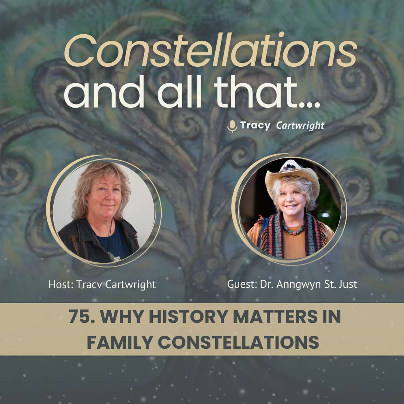 75. Why History Matters in Family Constellations with Dr. Anngwyn St. Just episode artwork