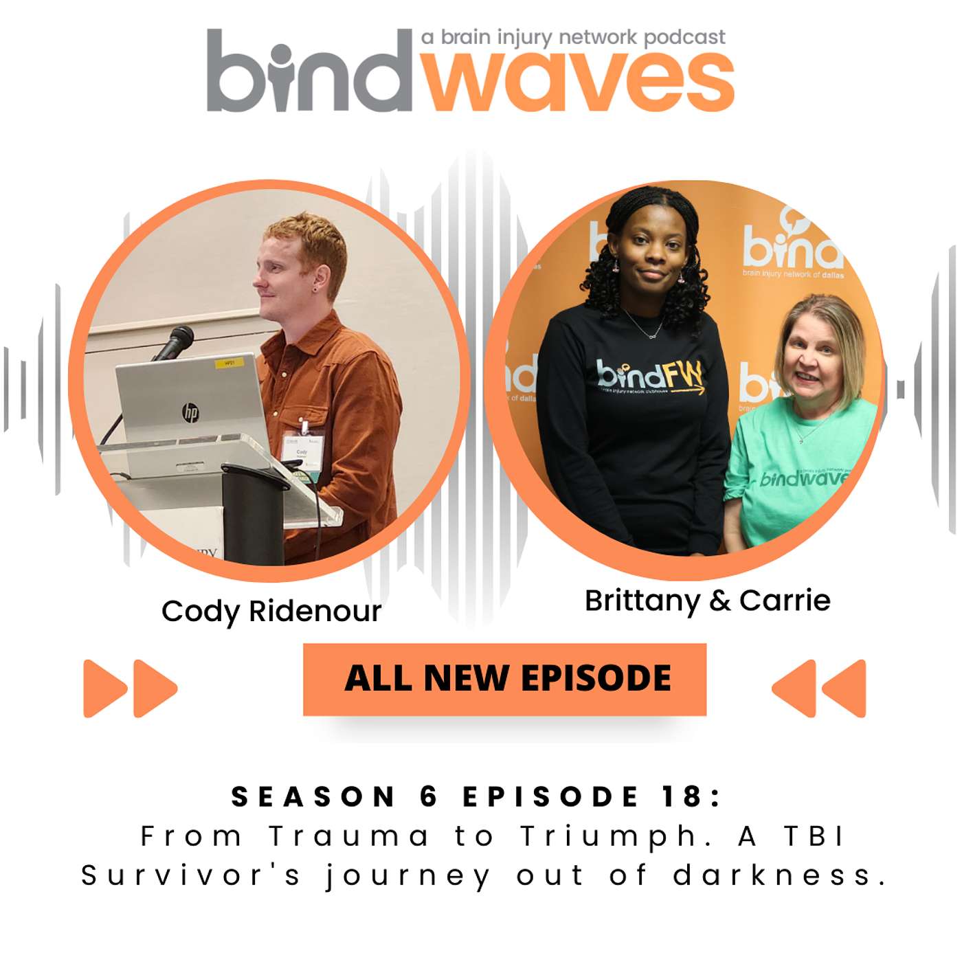 From Trauma to Triumph. A TBI Survivor's journey out of darkness. episode artwork