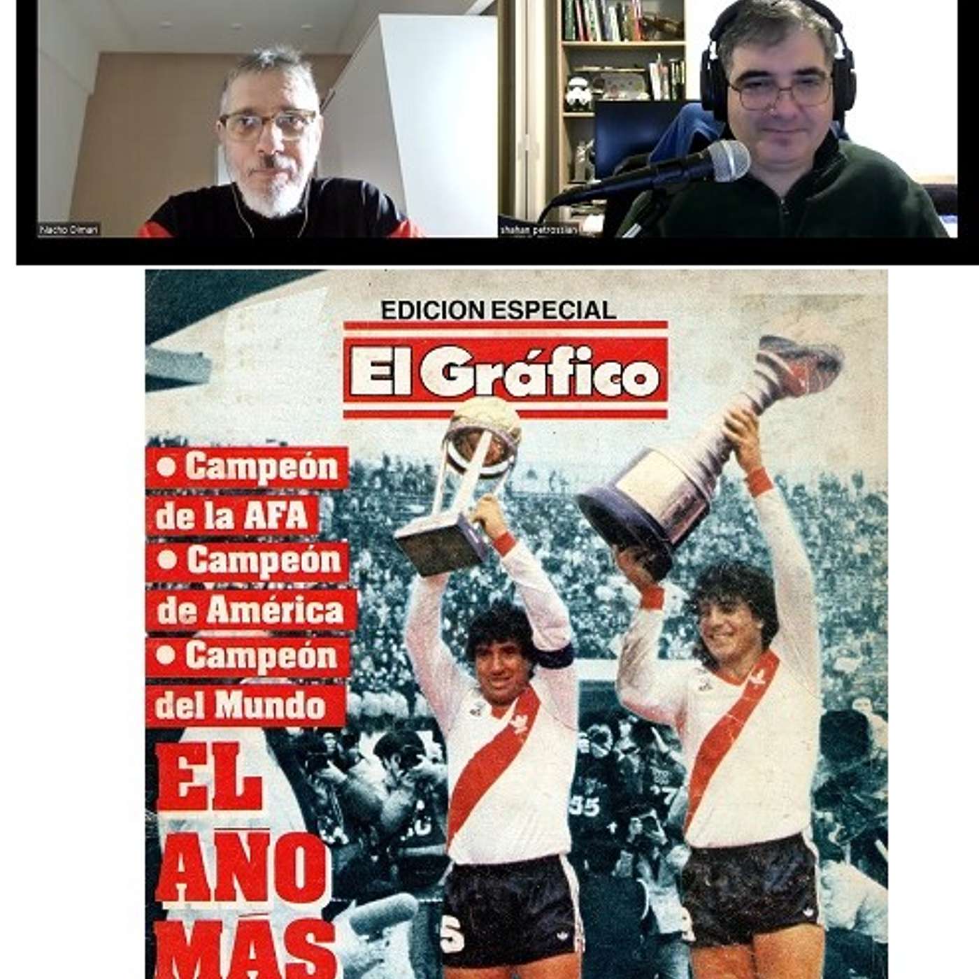 Intercontinental/ Toyota Cup–Part 7, River Plate v. Steaua Bucharest (Video Interview and blog presentation with Argentine Journalist Mr. Nacho Dimari episode artwork