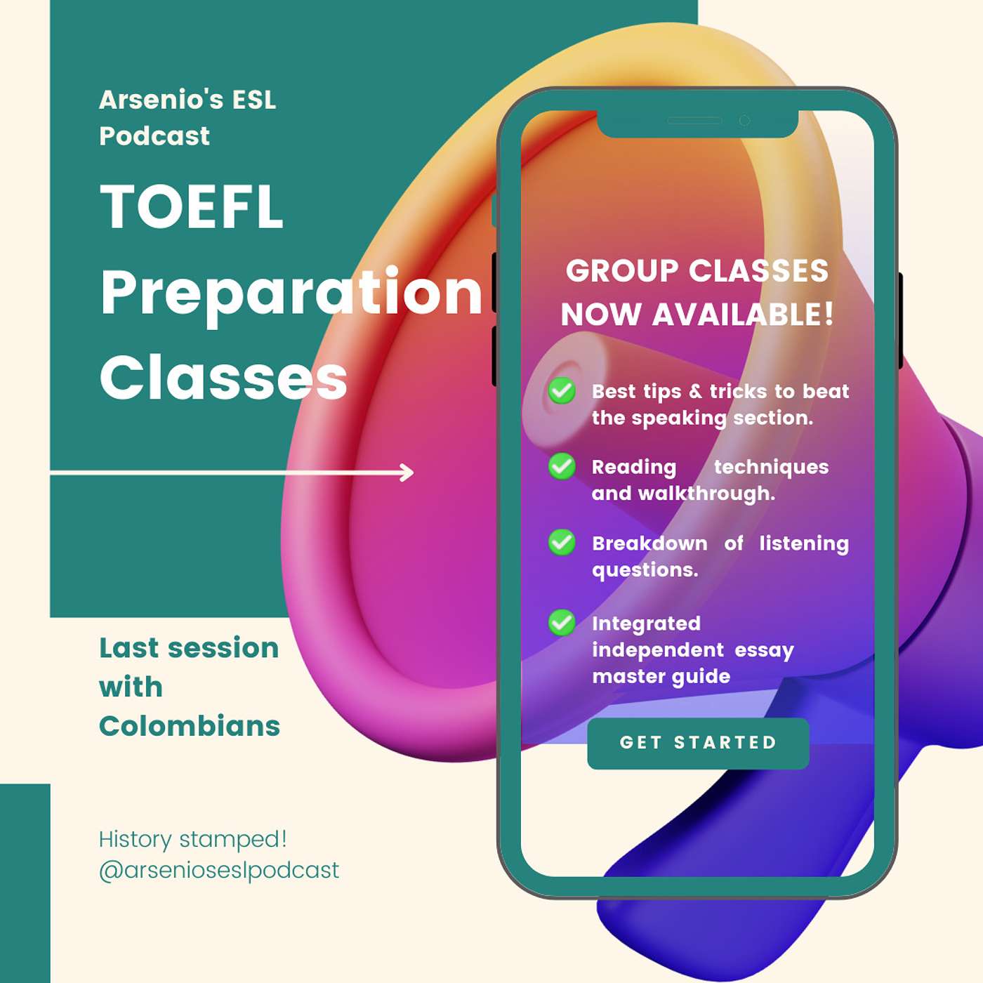 TOEFL iBT | TOEFL Preparation Classes | Speaking Question 4 | The Final Session episode artwork
