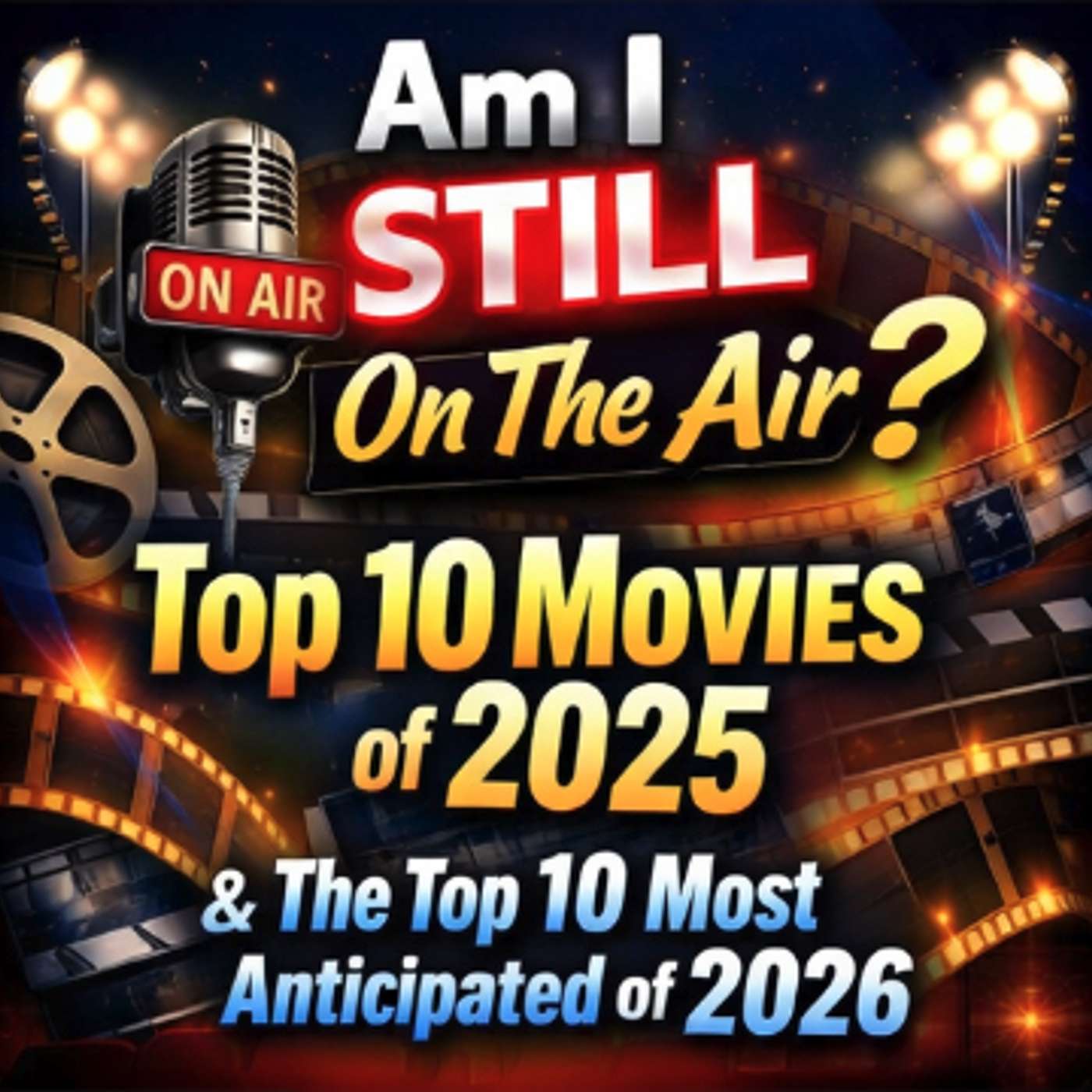 "Am I STILL On The Air?" Top 10 Movies of 2025 & Top 10 Most Anticipated of 2026