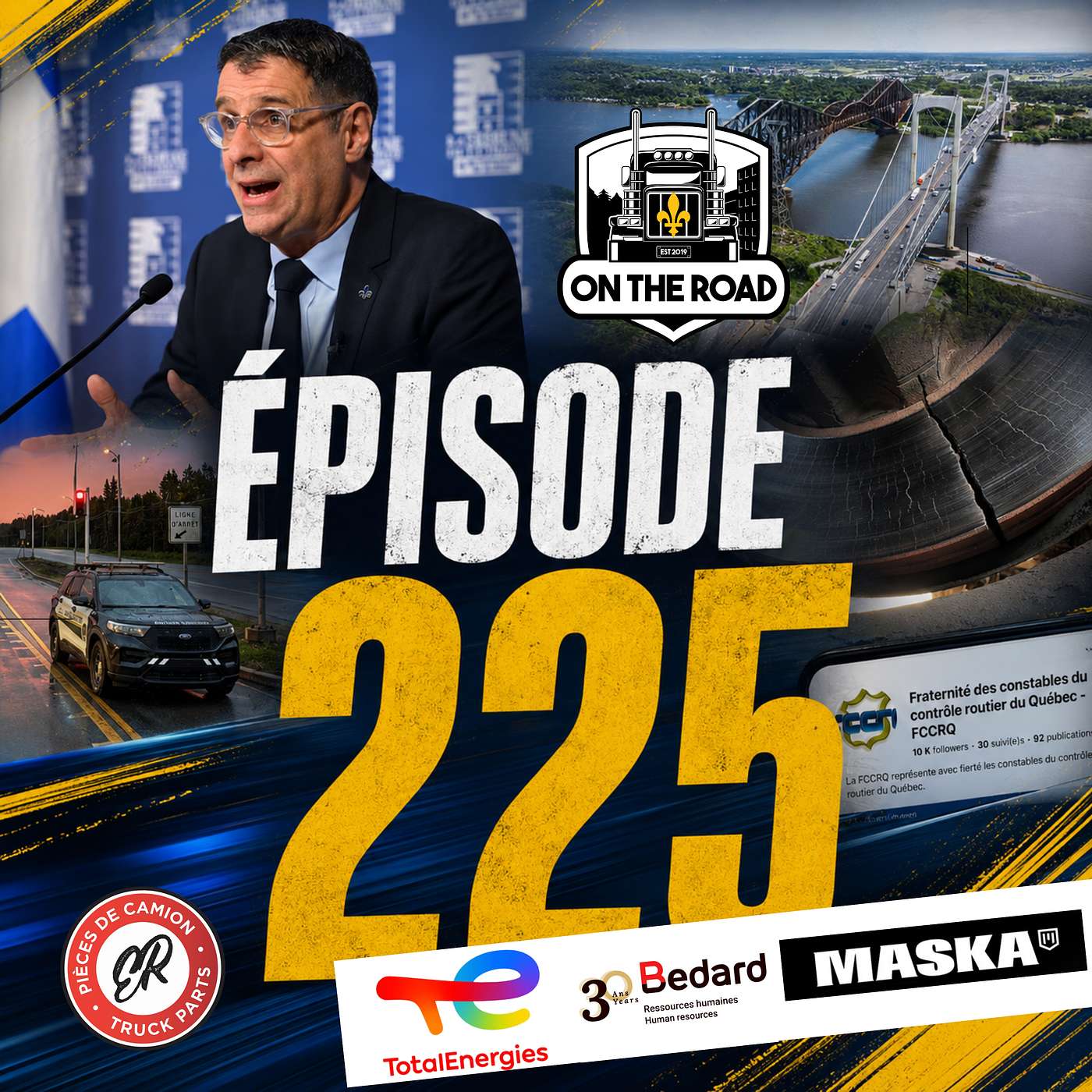 Épisode 225 – Actualités avec Francis et entrevue avec Éric Duhaime episode artwork