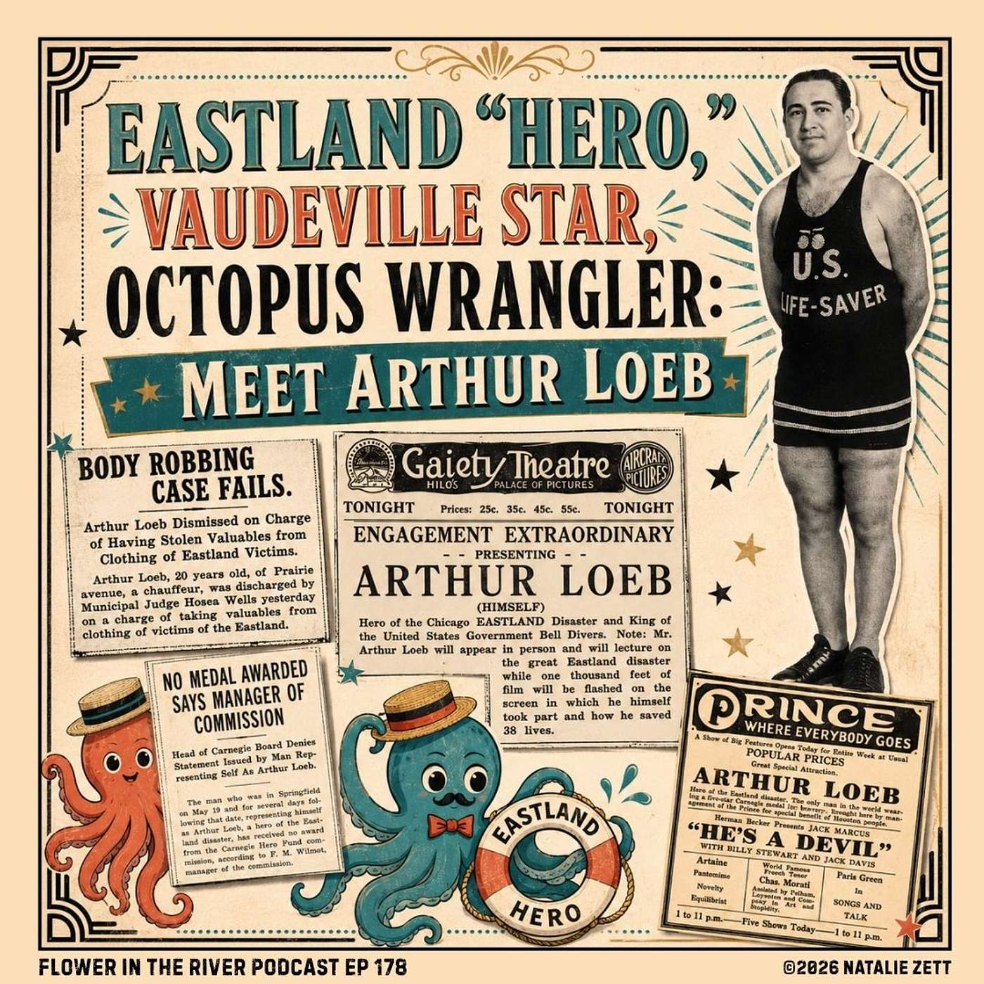 Eastland “Hero,” Vaudeville Star, Octopus Wrangler: Meet Arthur Loeb episode artwork