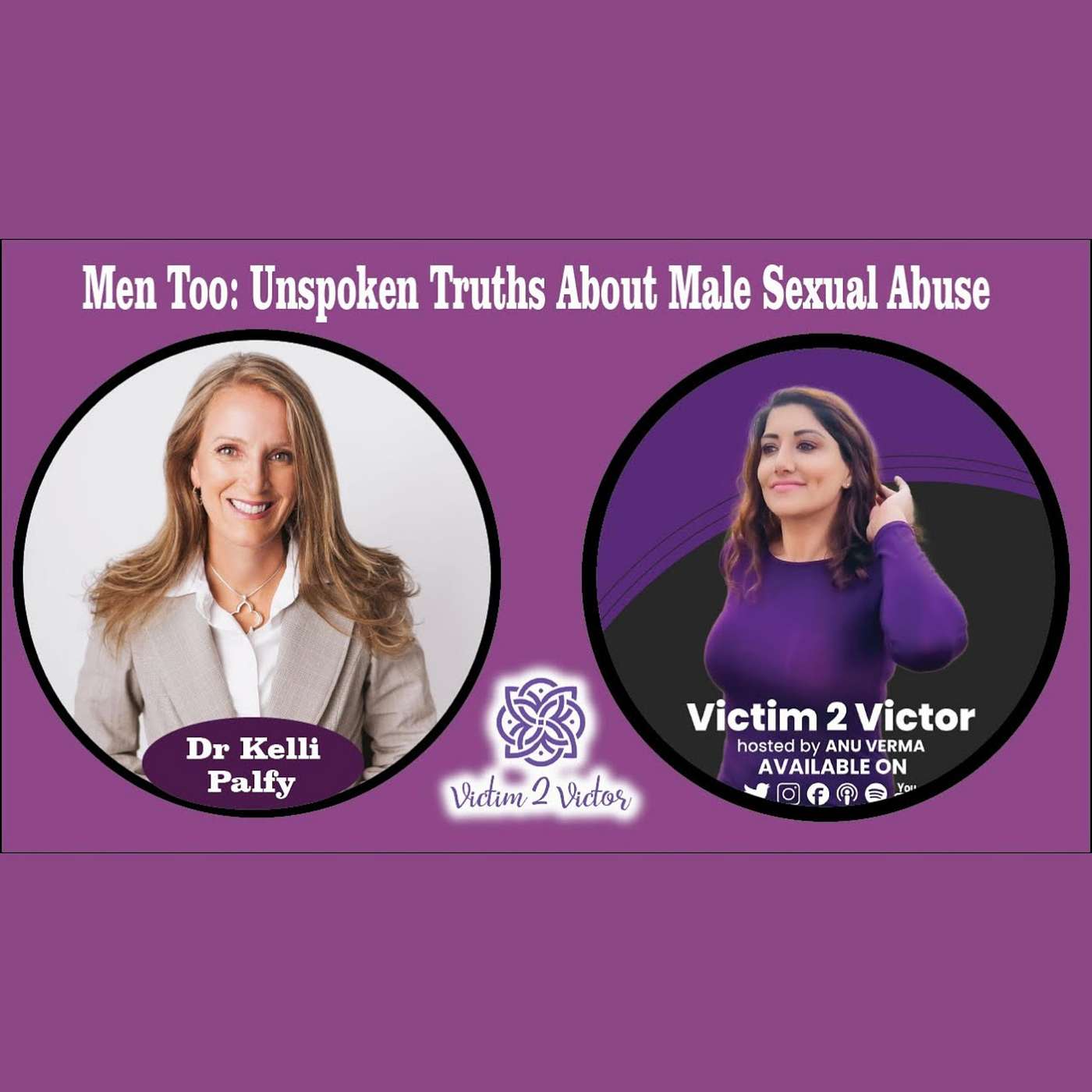 Men Too: Unspoken Truths About Male Sexual Abuse - With Dr Kelli Palfy