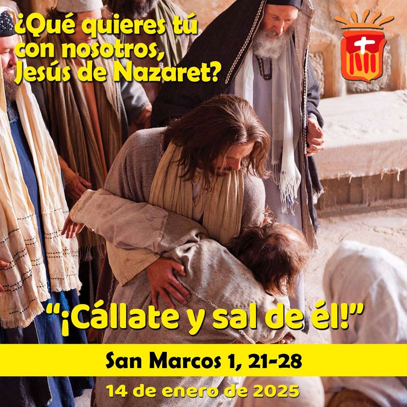 2025-01-14 San Marcos 1, 21-28: Martes I Ordinario