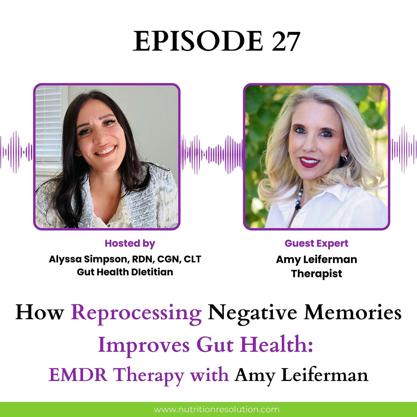 How Reprocessing Negative Memories Improves Gut Health: EMDR Therapy with Amy Leiferman