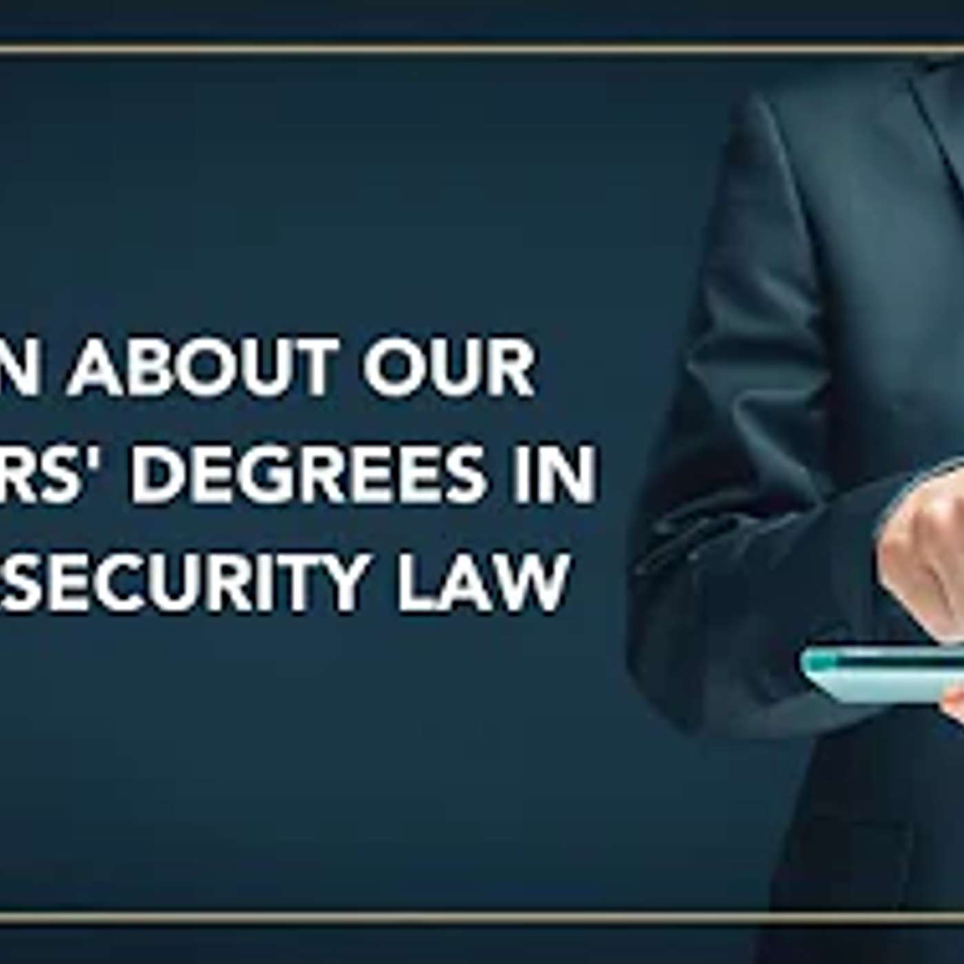 Learn about our masters' degrees in cybersecurity