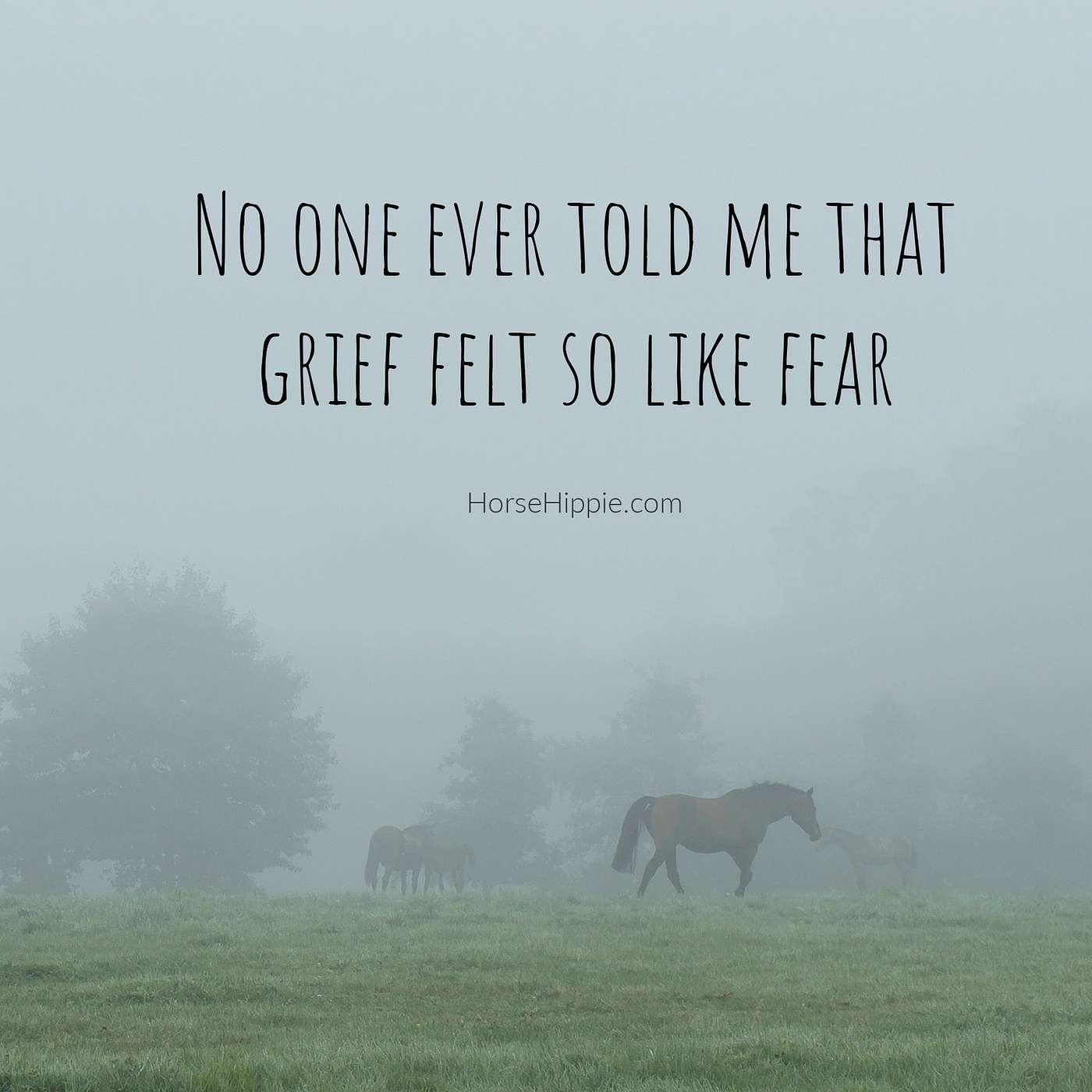 Grief as Fear