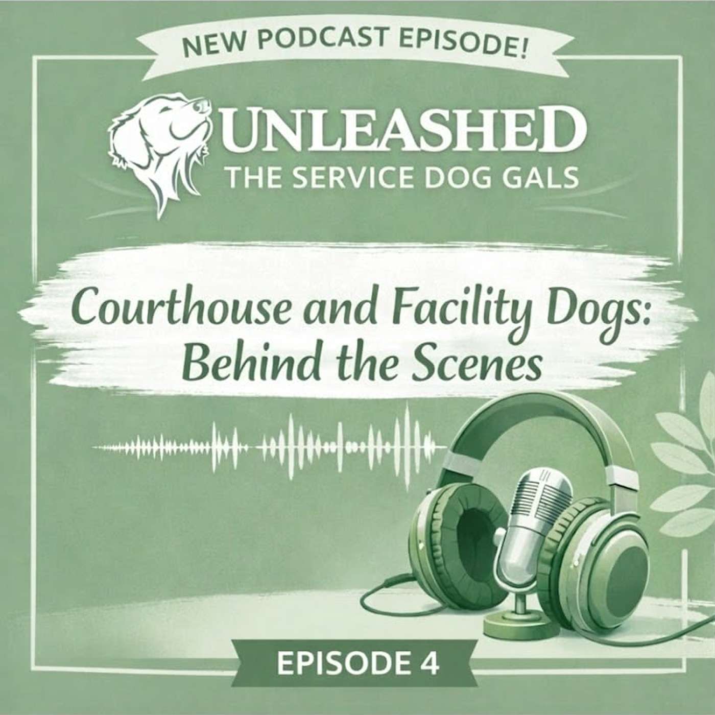 Courtroom and Facility Dogs Behind the Scenes episode artwork