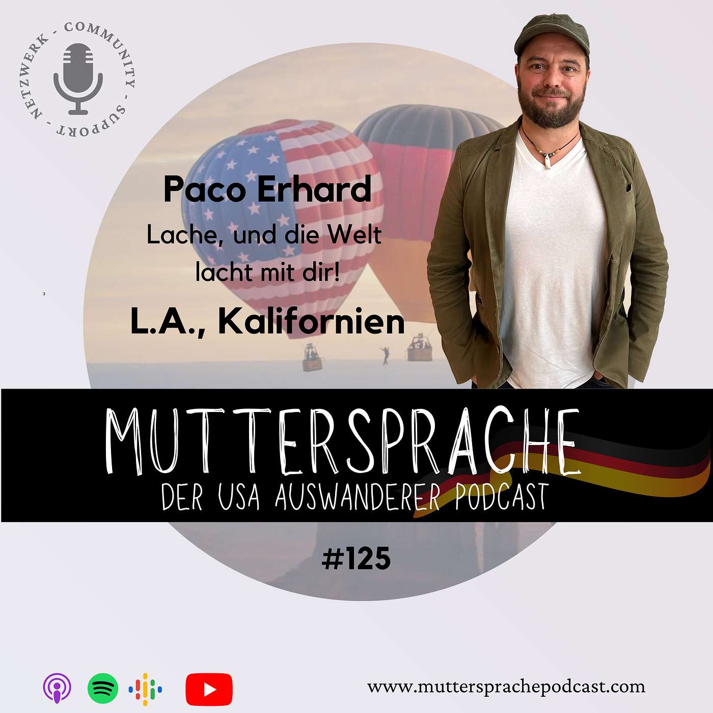 PACO ERHARD: Lache, und die Welt lacht mit dir - Los Angeles, Kalifornien episode artwork