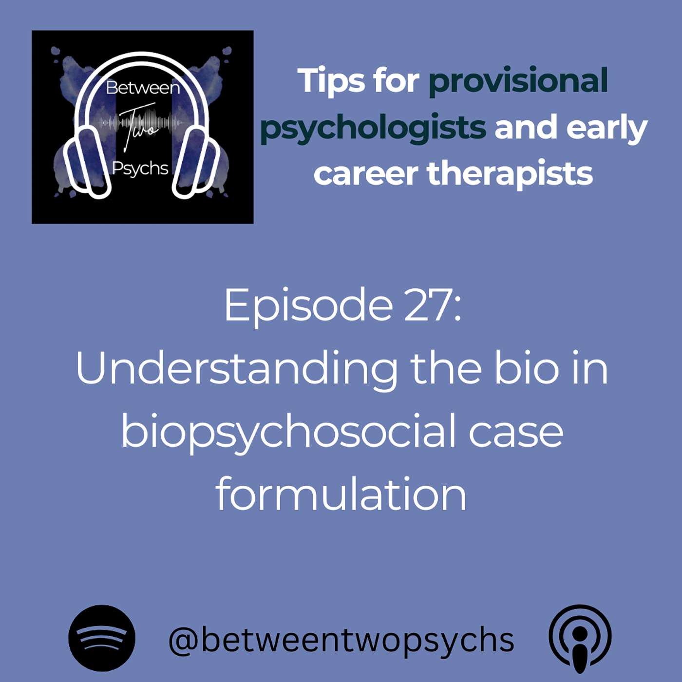 Episode 27: Understanding the bio in biopsychosocial case formulation
