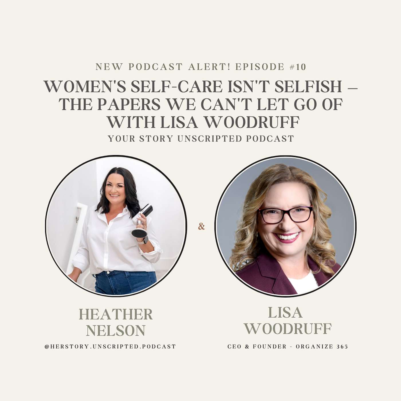 Women's Self-Care Isn't Selfish — The Papers We Can't Let Go Of with Lisa Woodruff episode artwork