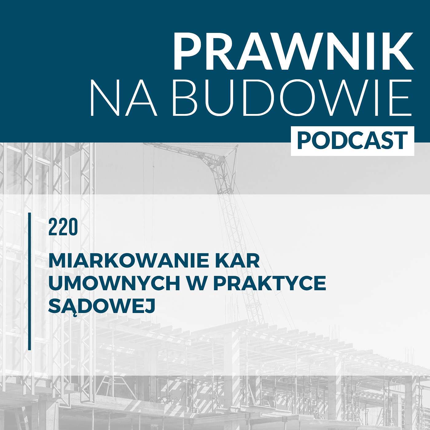 Miarkowanie kar umownych w praktyce sądowej #220 episode artwork