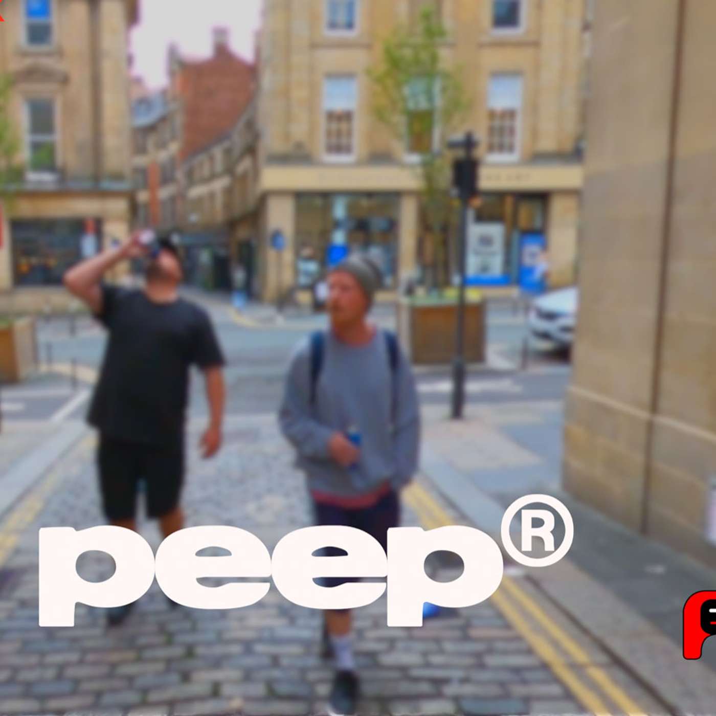 peep® podcast interview Hip Hop GILLY MAN GIRO and RICK FURY talk to peep at Grainger Market Newcastle
