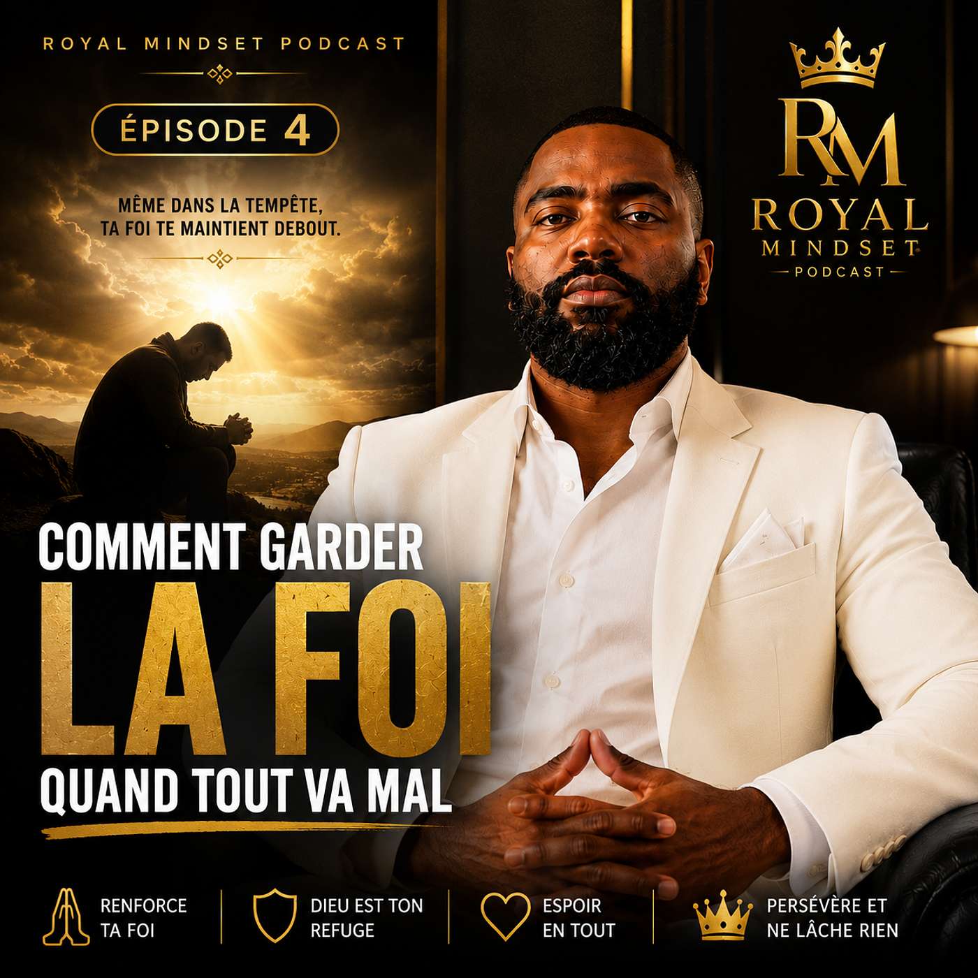 Royal Mindset Podcast – Épisode 4 : Comment garder la foi quand tout va mal? episode artwork