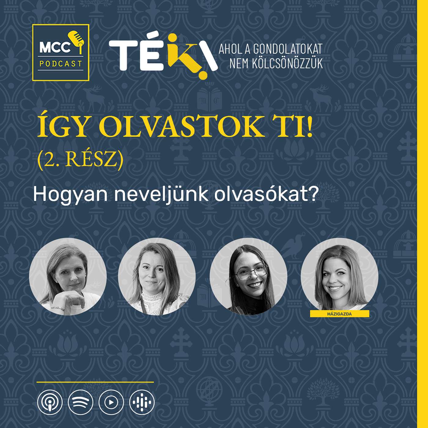 TÉKA | Így olvastok ti! (2. rész) – Hogyan neveljünk olvasókat? episode artwork