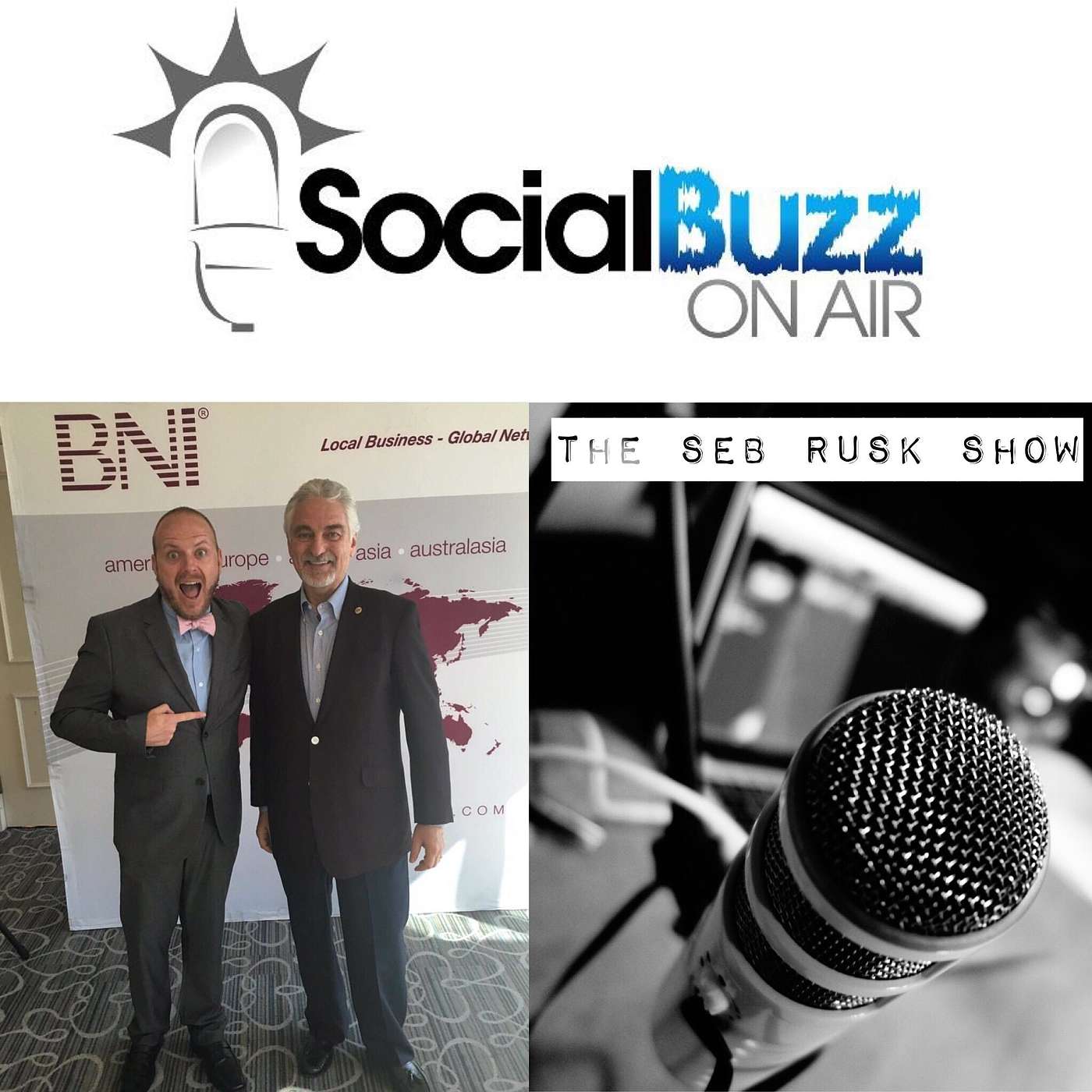EPISODE 29 - The Seb Rusk Show :  BNI International Founder, Dr. Ivan Misner - Business Networking episode artwork