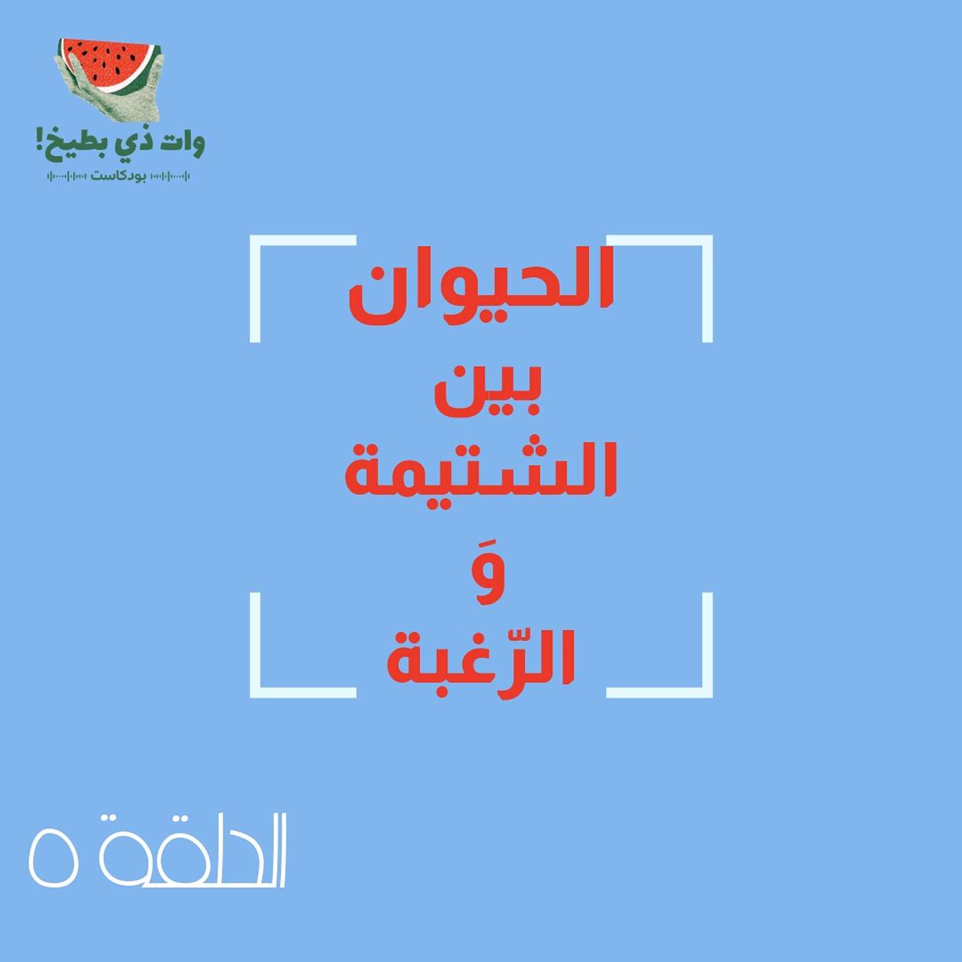 الحيوان بين الشتيمة والرّغبة episode artwork