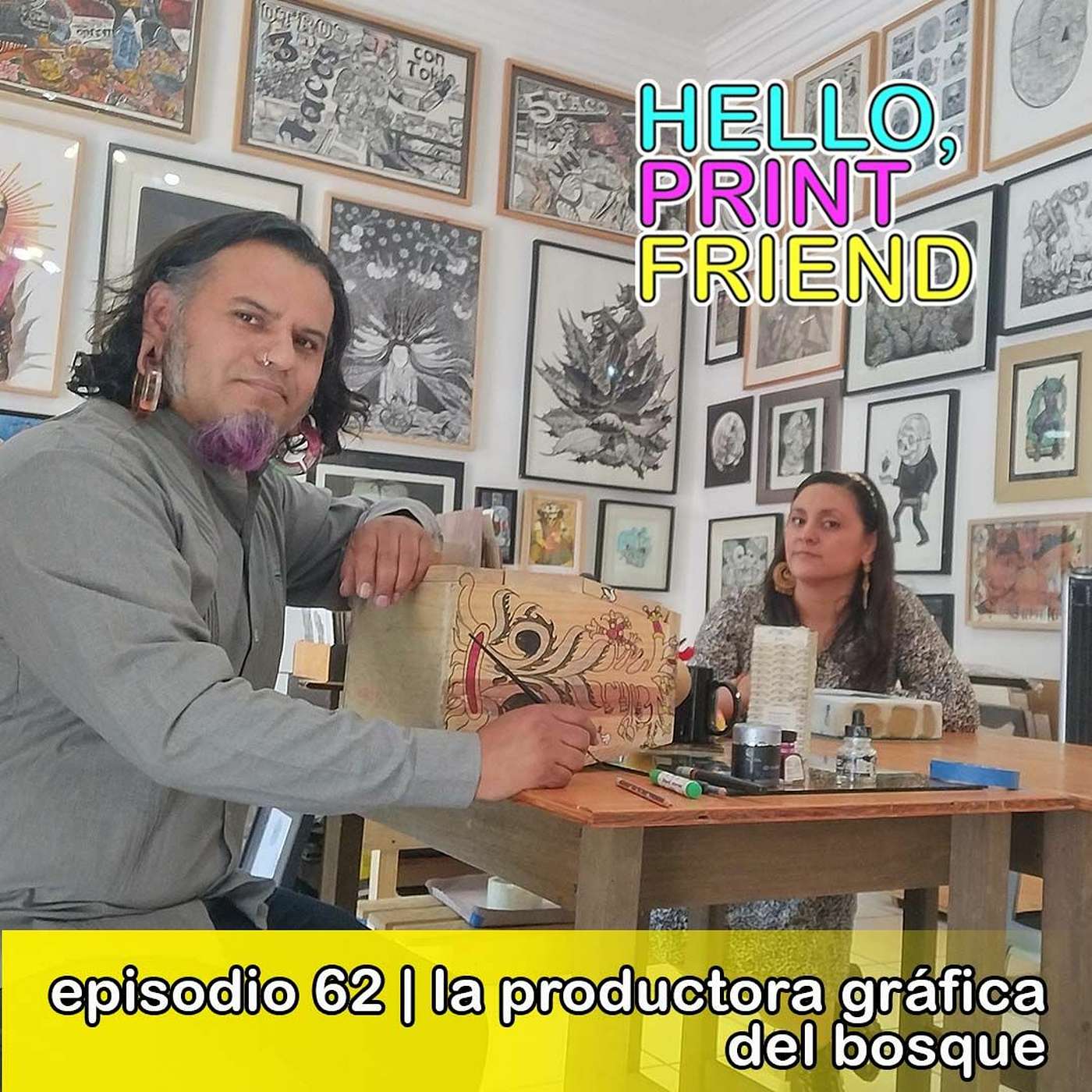 Episodio 62: La Productora Gráfica del Bosque episode artwork
