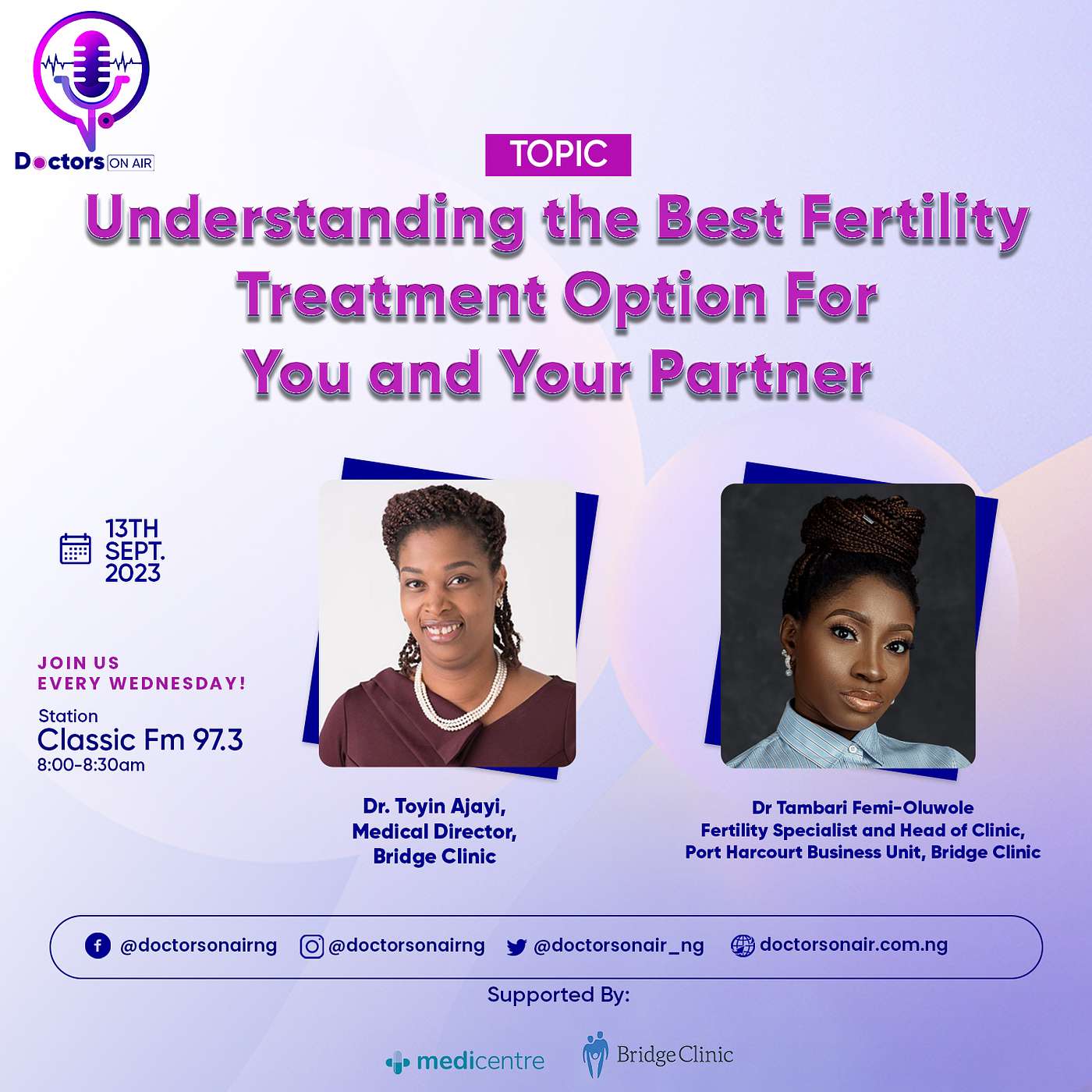 Doctors On Air with Dr Pamela