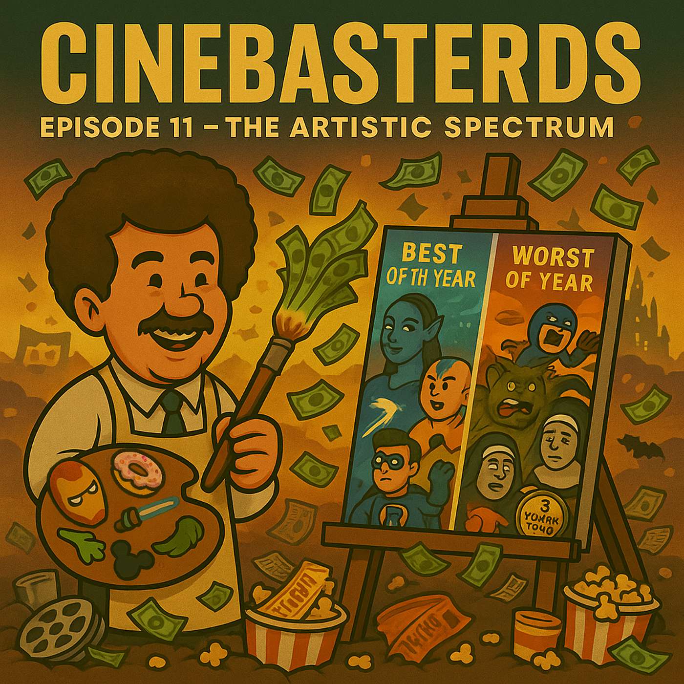 Cinebasterds #Ep 11 - 'The Artistic Spectrum'
