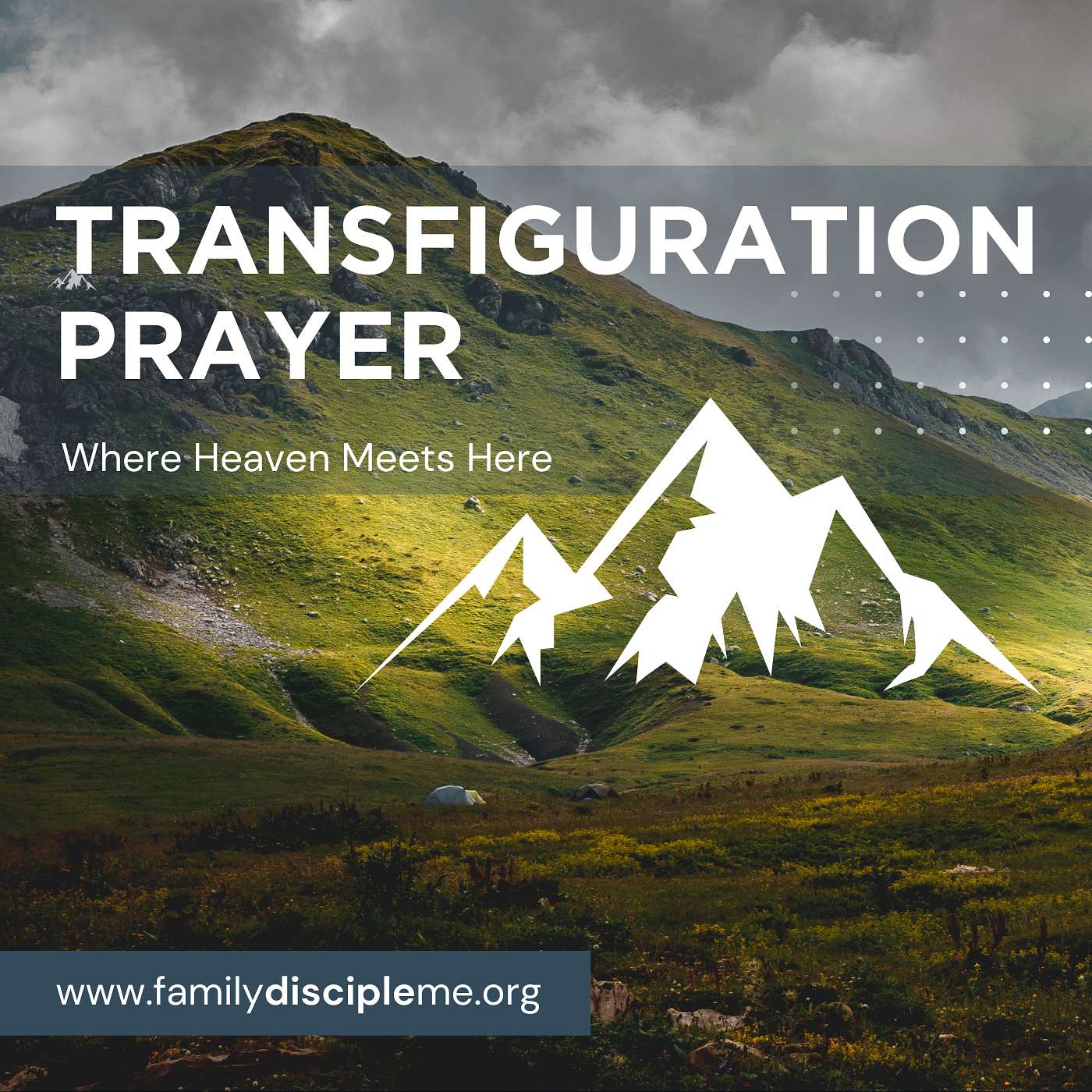 Welcome to the "TRANSFIGURATION PRAYER" Initiative | a Vanguard Church Message with Family Disciple Me