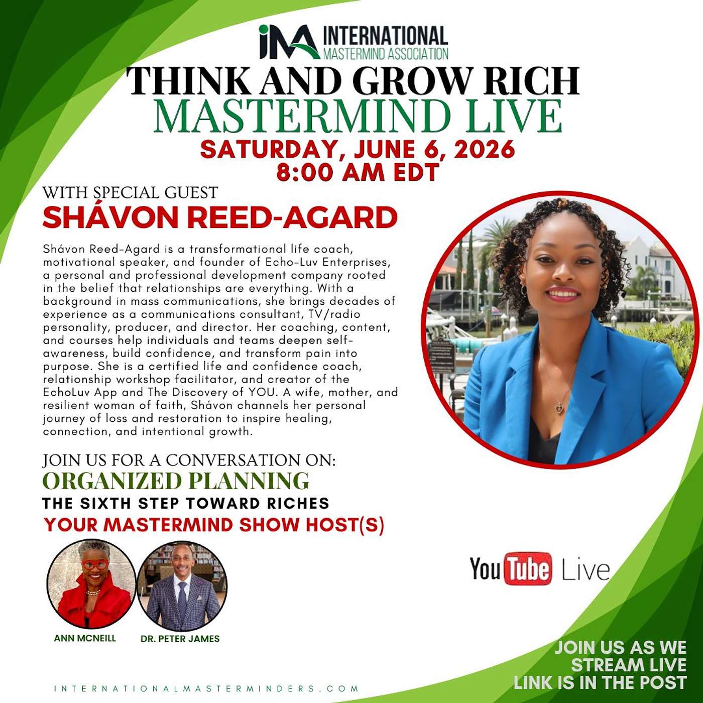 IMA Think & Grow Rich Saturday Show 06.06.2026 episode artwork