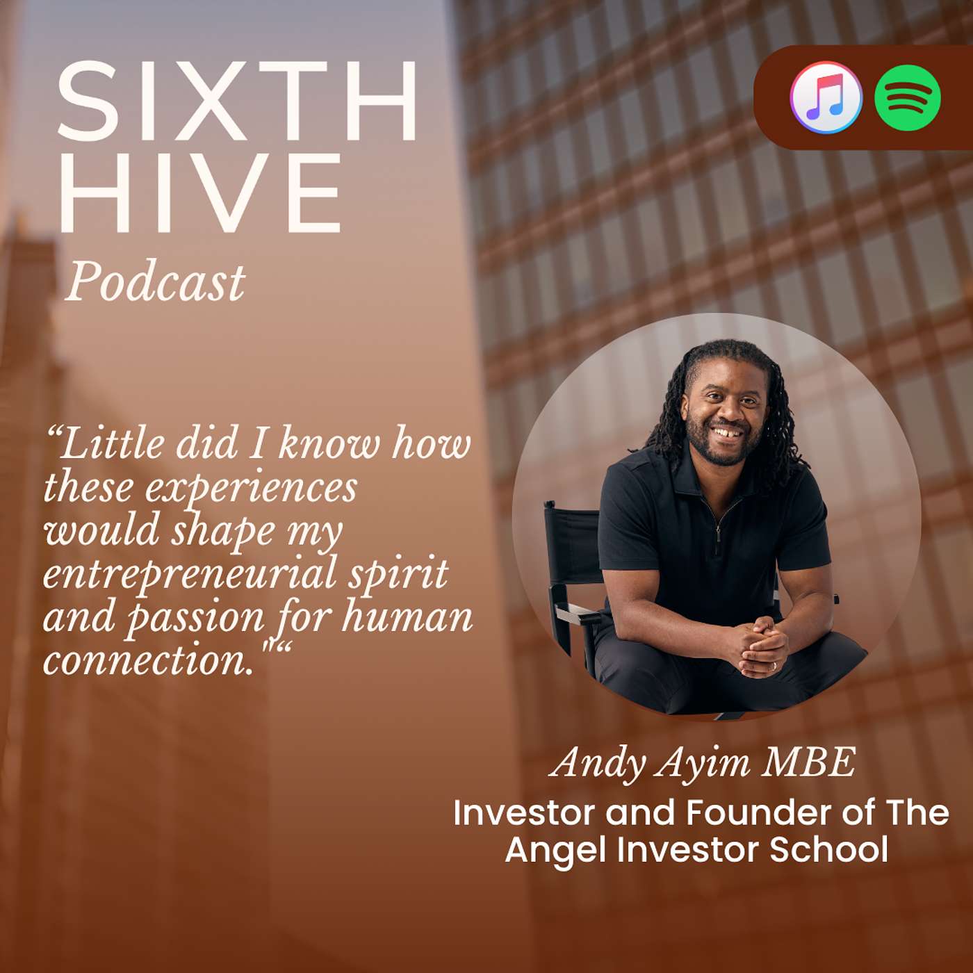 How to Navigate Your Entrepreneurial Journey with Resilience and Vision - With Andy Ayim MBE episode artwork