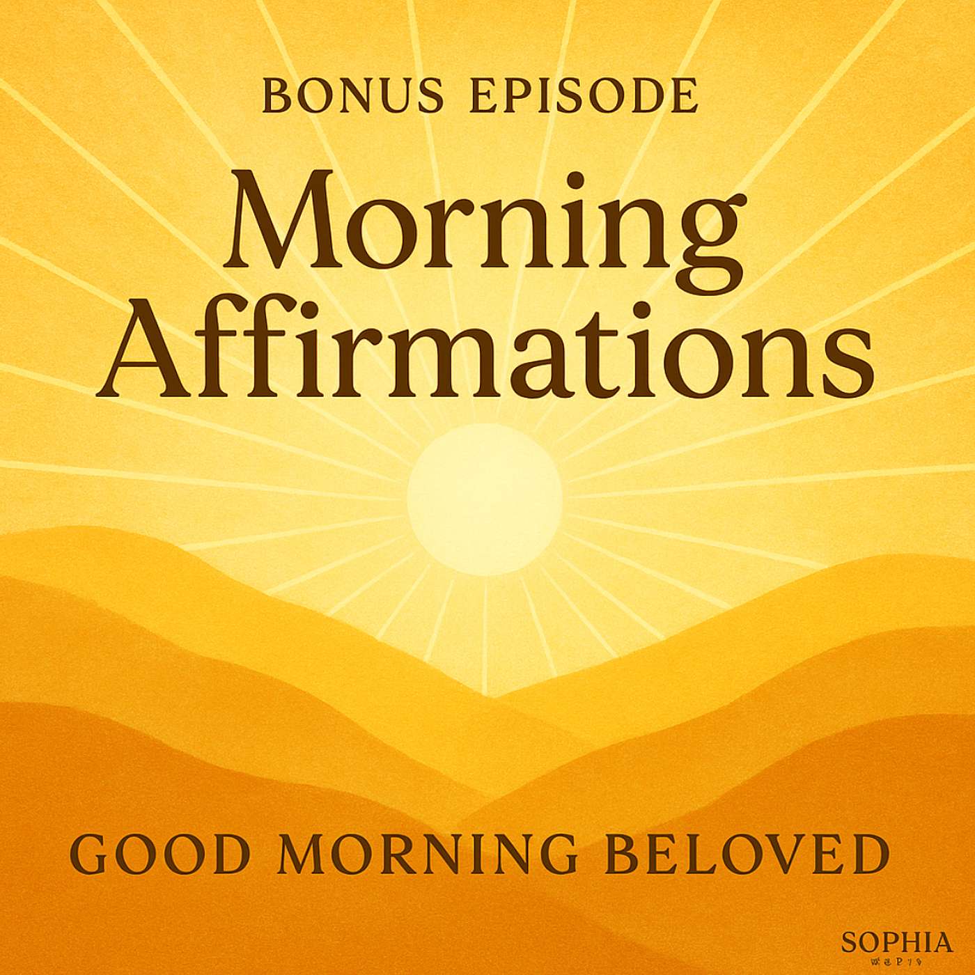 Morning Affirmations