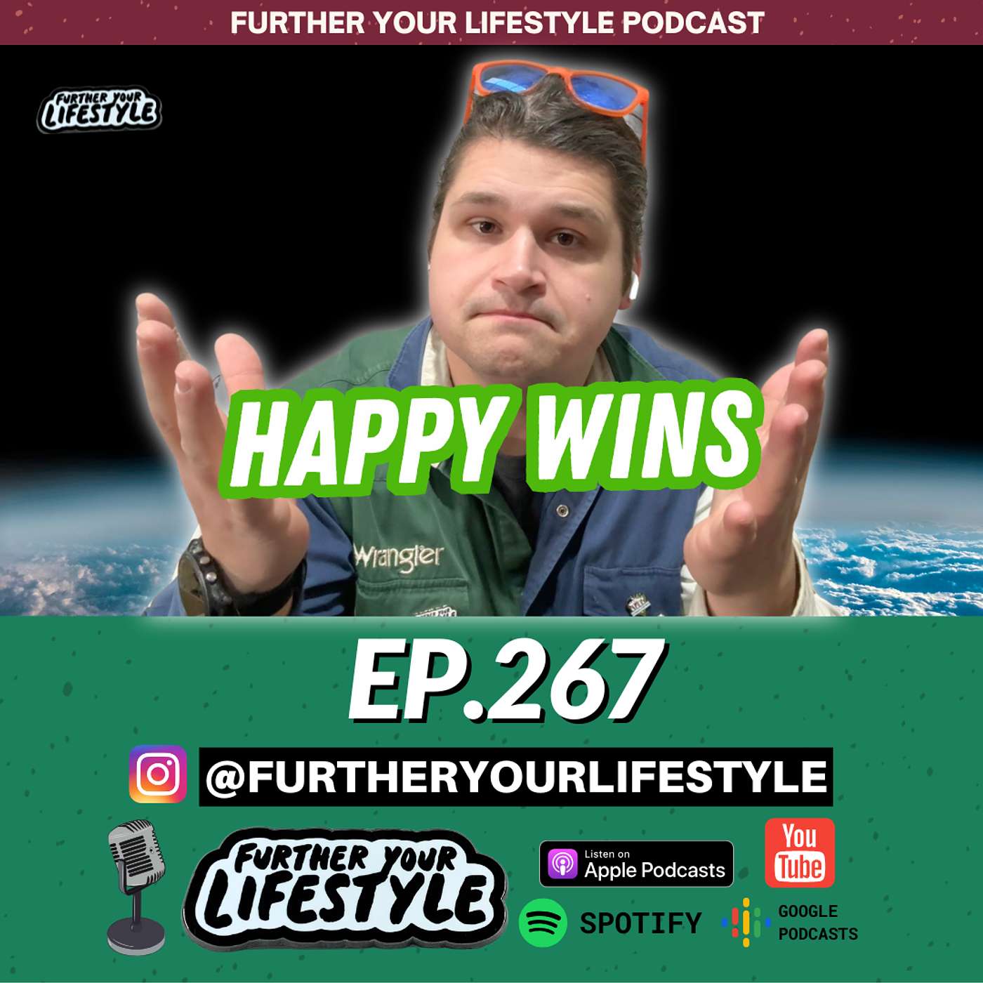 Happiness will beat vanity every time! | EP. 267 | Further Your Lifestyle Podcast